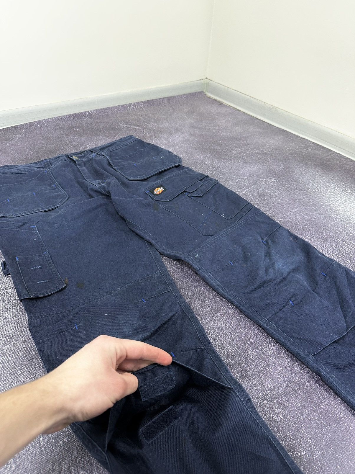 Dickies Vintage Dickies Double Knee Carpenter Cargo USA Work Pants Size US 34 / EU 50 - 6 Thumbnail