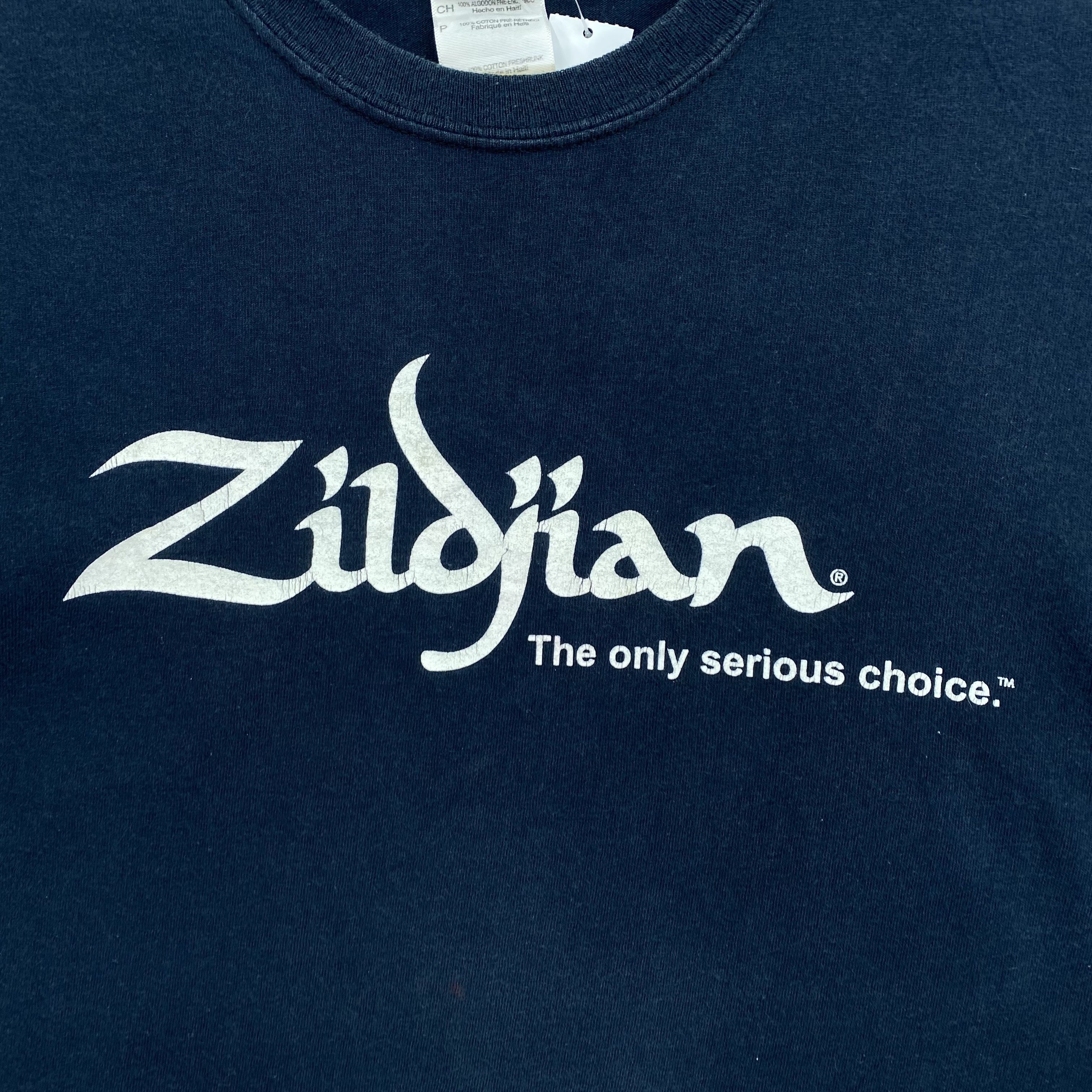 Vintage Vintage 90s Zildjian T-Shirt Faded Crewneck Tees Size US S / EU 44-46 / 1 - 3 Thumbnail