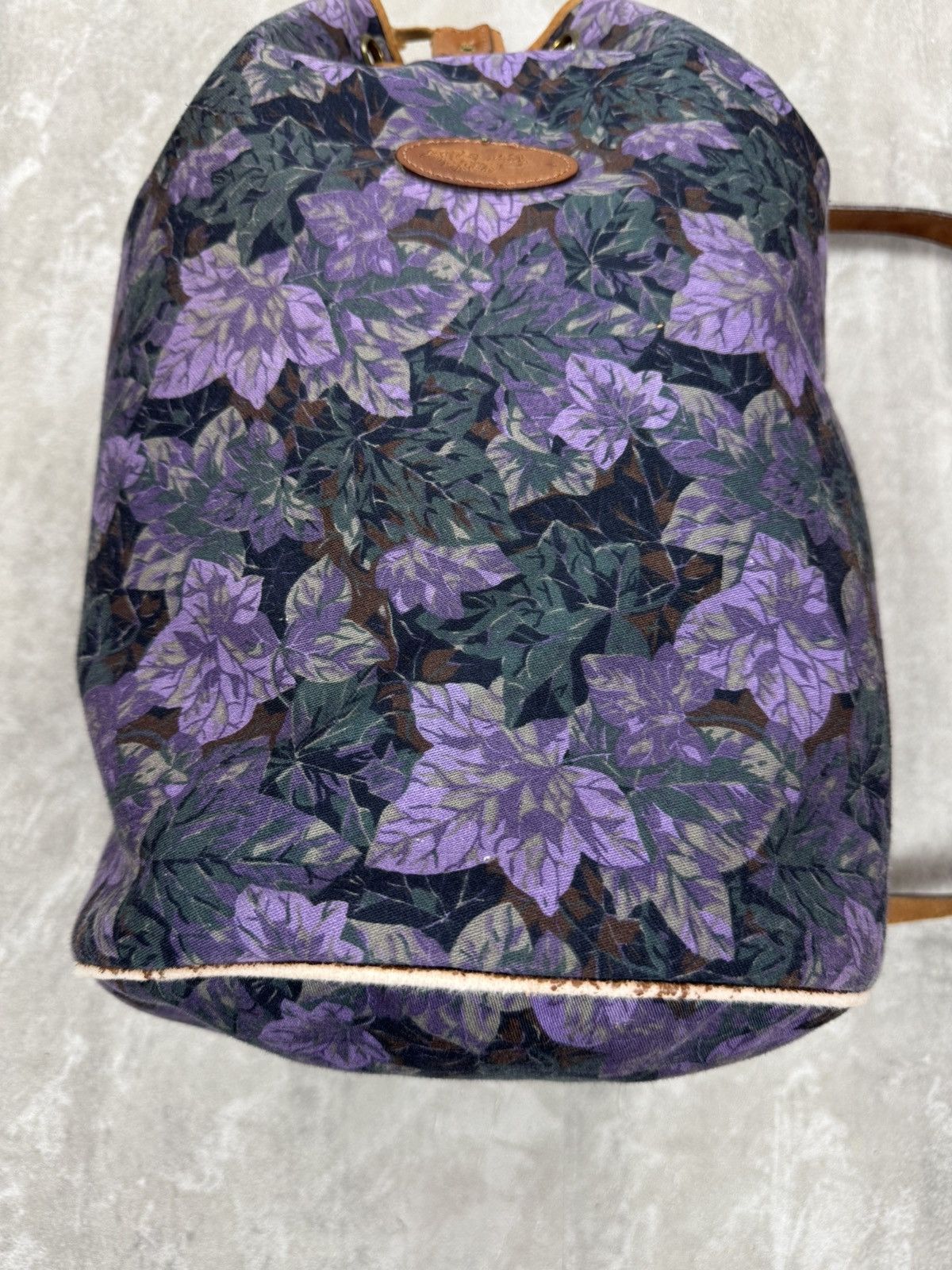 Laura Ashley Laura Ashley Vintage baguette duffle drawstring bag floral Size ONE SIZE - 5 Thumbnail