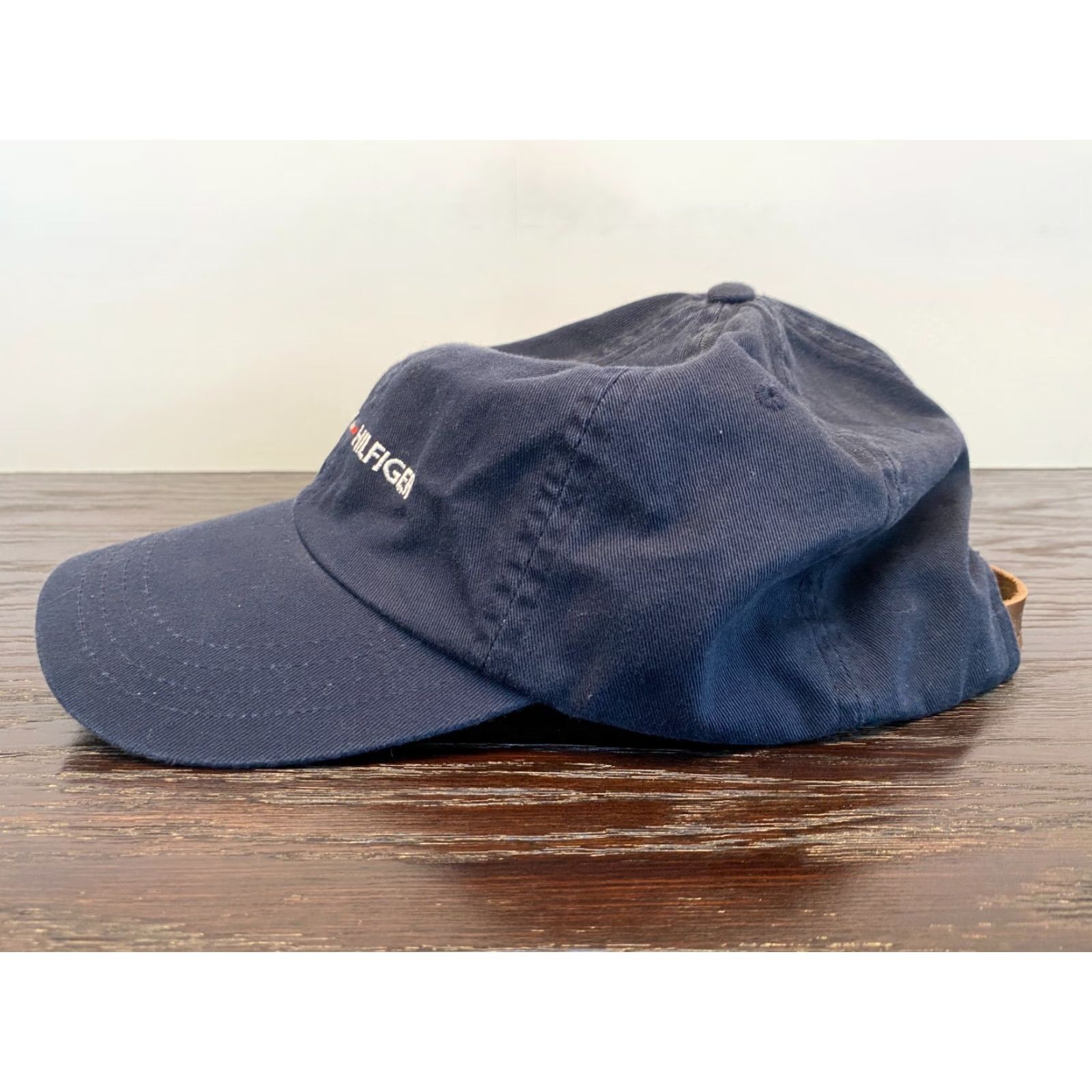 Tommy Hilfiger Tommy Hilfiger Hat Adult One Size Blue Adjustable Twill Embroidered Strapback Mens Size ONE SIZE - 4 Thumbnail