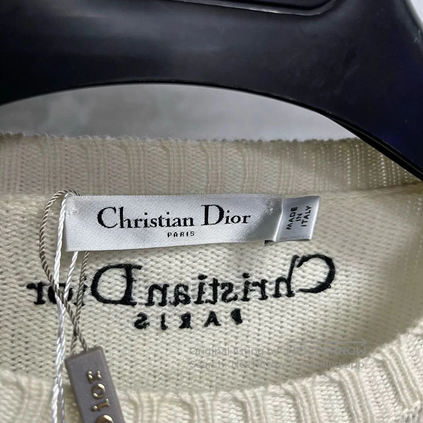 Dior Dior Butterfly Embroidery Crewneck Sweater. Size XS / US 0-2 / IT 36-38 - 2 Thumbnail