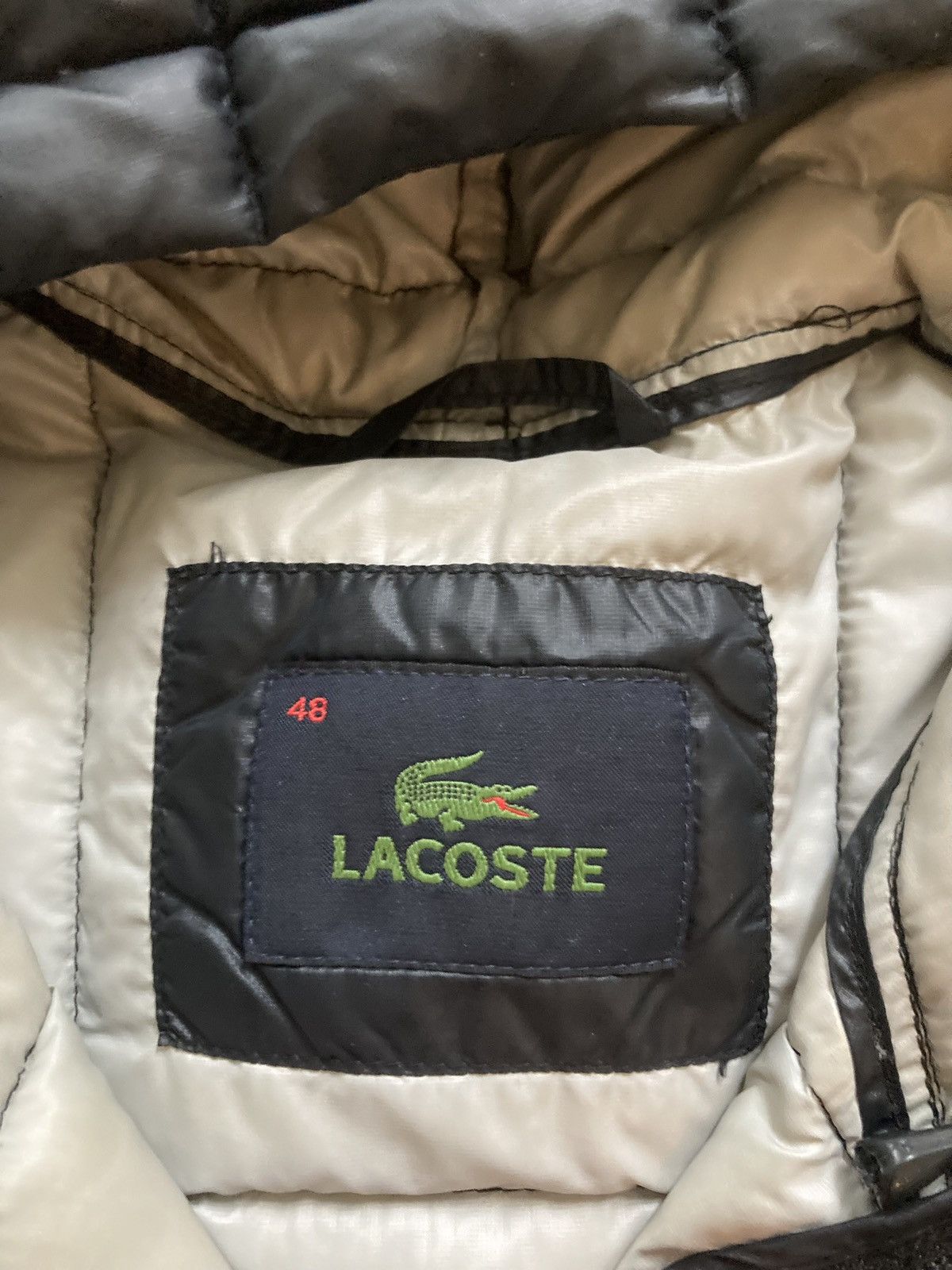 Lacoste puffer coat