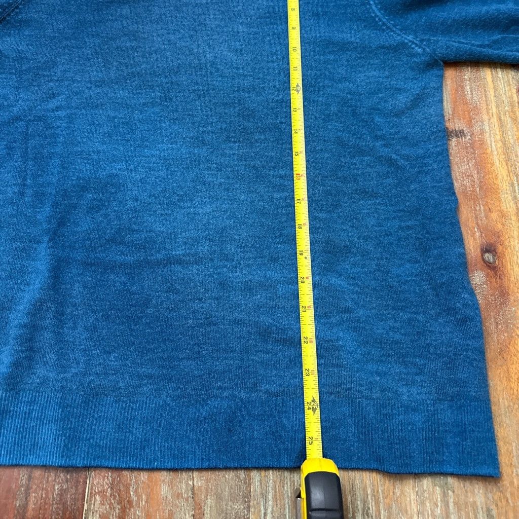 7 For All Mankind 7 For All Mankind Women’s Blue Crewneck Sweater L 100% Wool Size L / US 10 / IT 46 - 11 Thumbnail