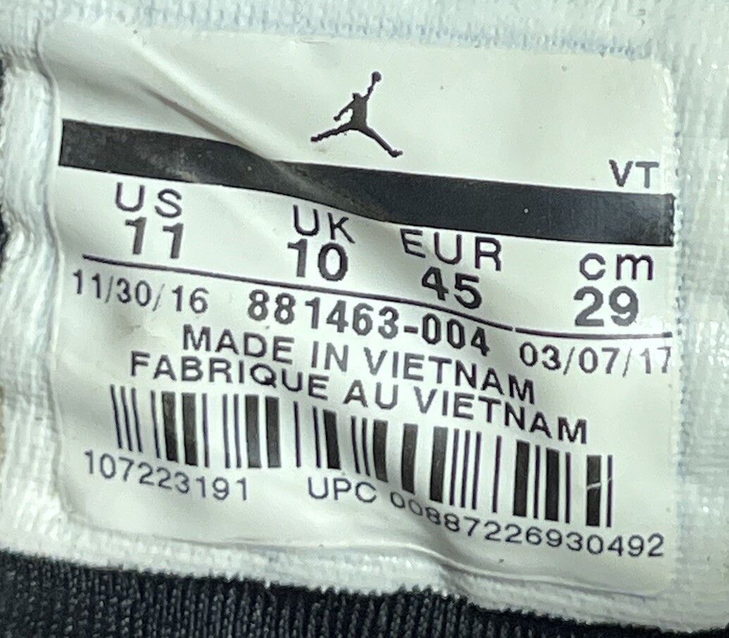 Jordan Brand Air Jordan Trainer Prime XII 12 Black University Blue Sz 11 Size US 11 / EU 44 - 9 Thumbnail