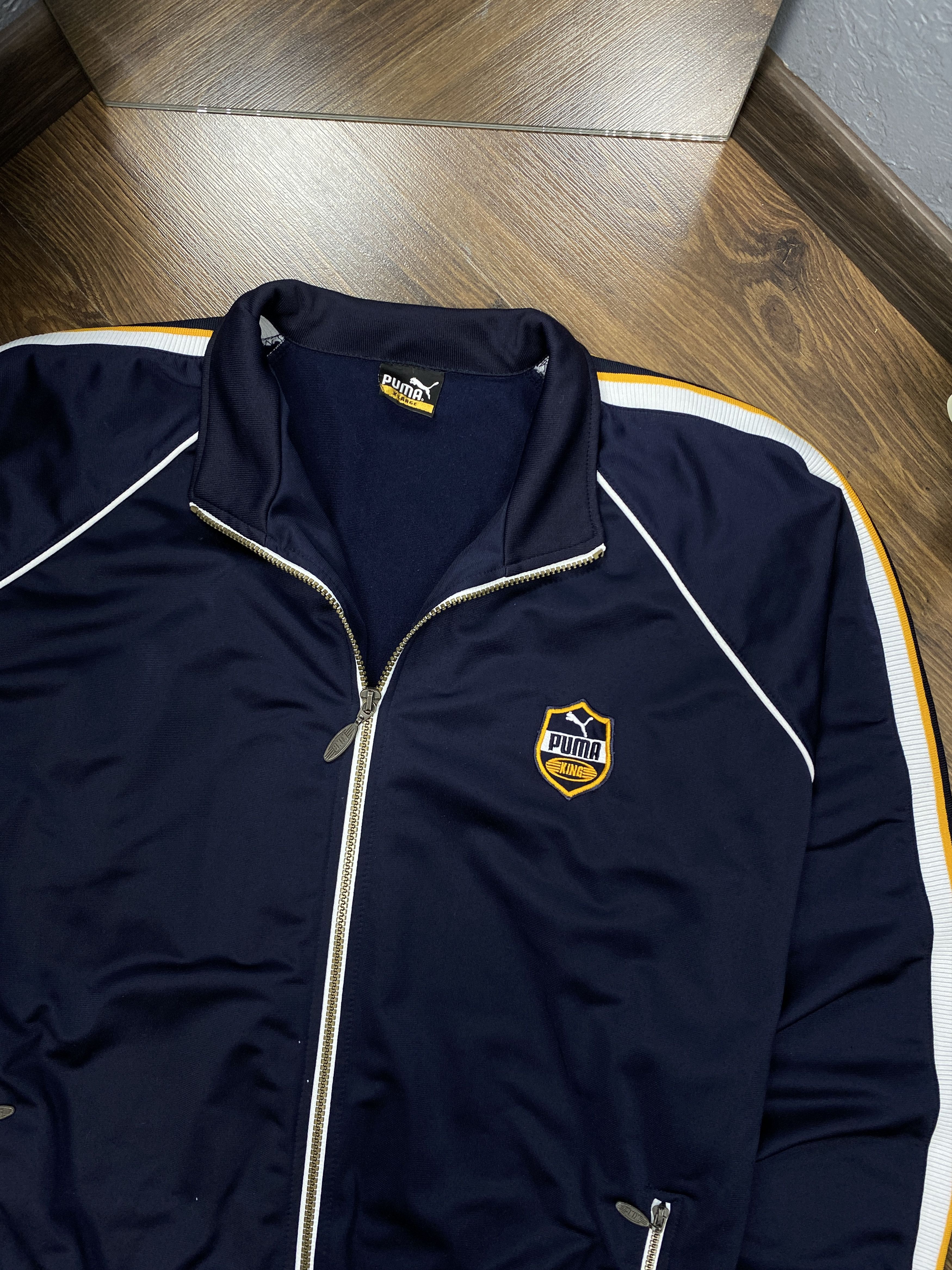 Puma × Vintage Puma King vintage track top jacket y2k Size US XL / EU 56 / 4 - 2 Thumbnail