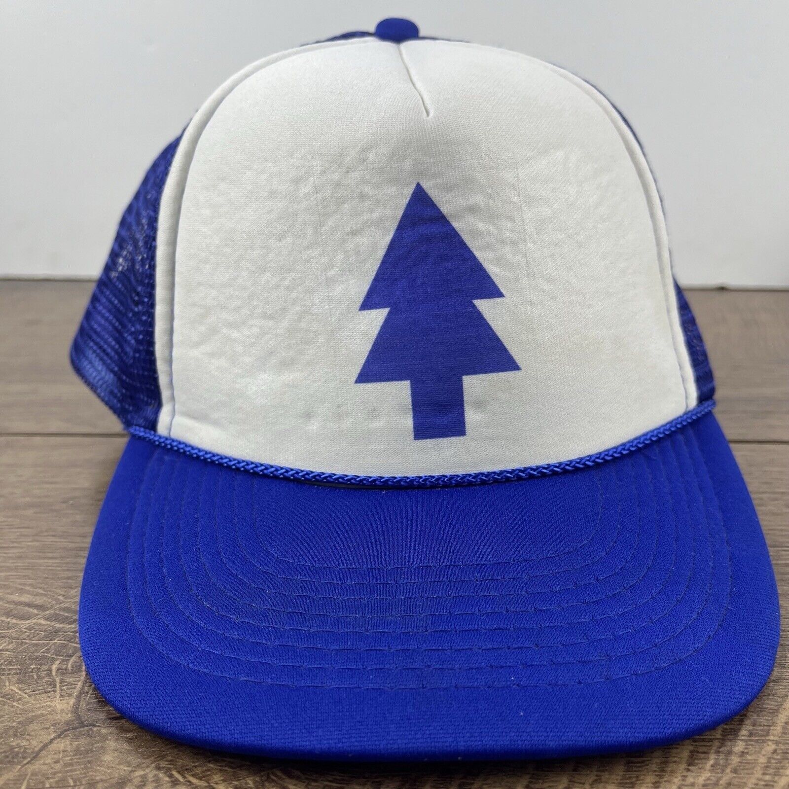 Other Pine Tree Hat Pine Tree Snapback Hat Blue Adjustable Hat Adu Size ONE SIZE - 5 Thumbnail