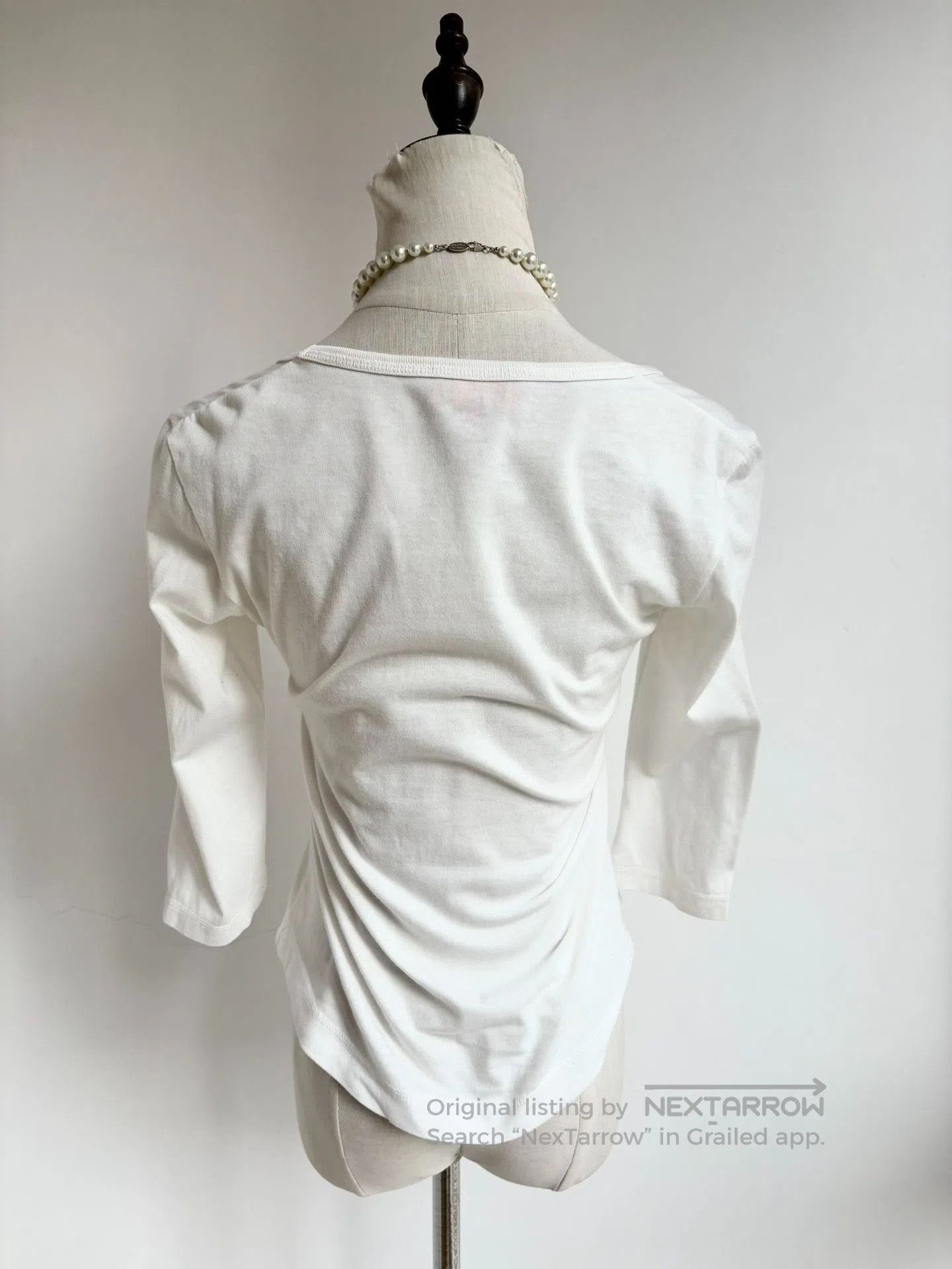 Vivienne Westwood Vivienne Westwood Vintage White Saturn Top. Size M / US 6-8 / IT 42-44 - 5 Thumbnail