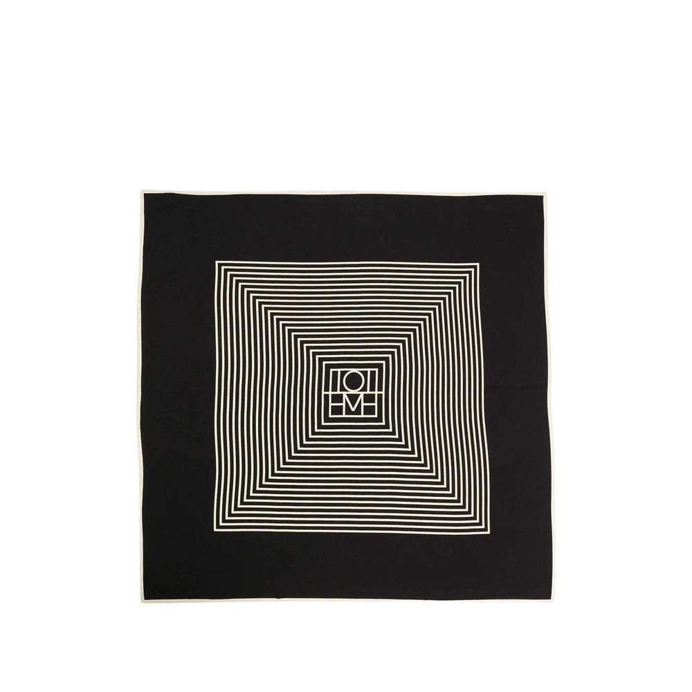 Toteme Toteme BLACK Scarves Size ONE SIZE - 1 Thumbnail