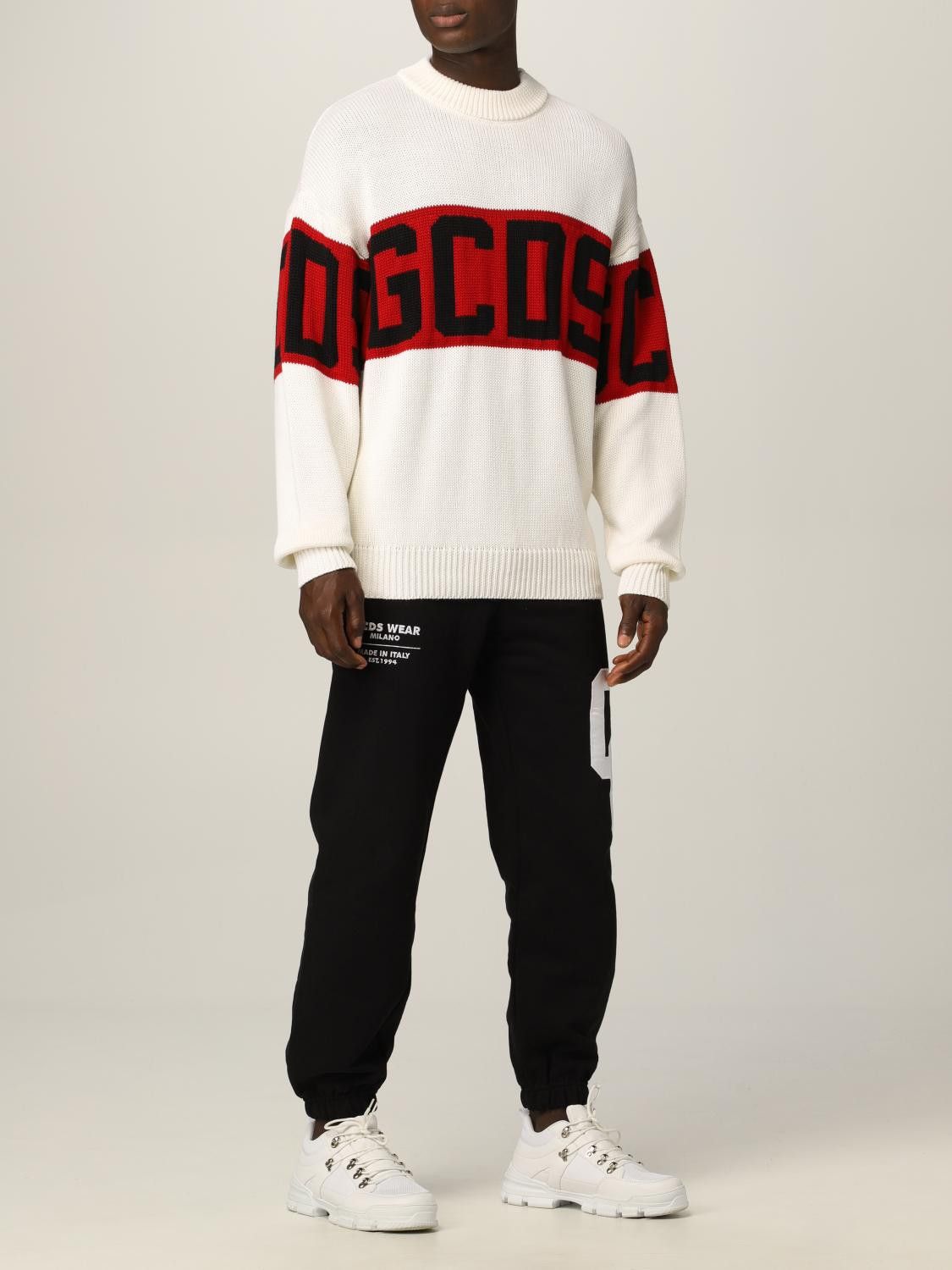 GCDS GCDS Logo Knitted Sweater Size US M / EU 48-50 / 2 - 7 Thumbnail