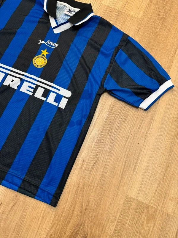 Other Vintage 90s Inter Milan 1997/98 Home Jersey Pirelli Fan L Size US L / EU 52-54 / 3 - 3 Thumbnail