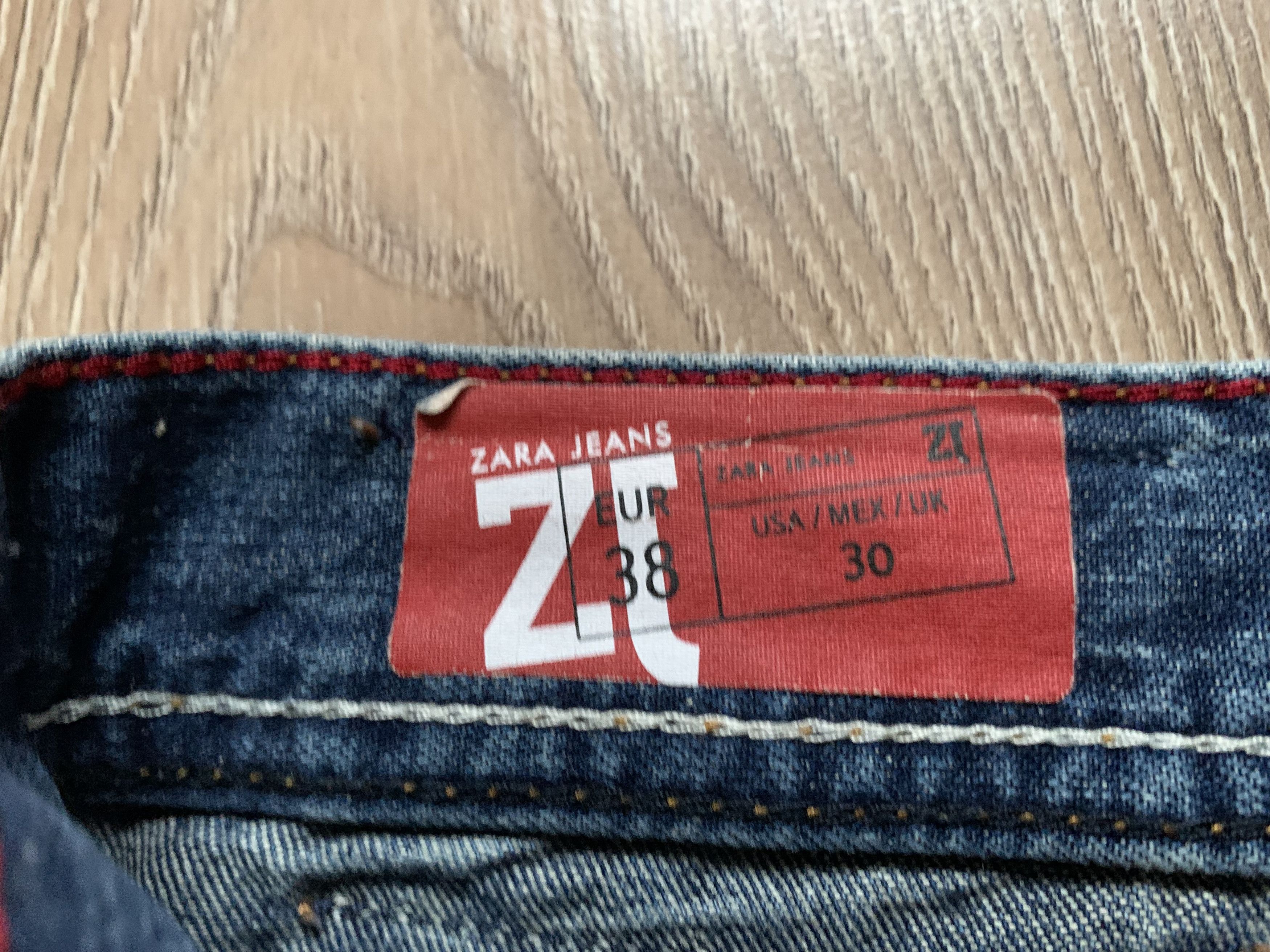 Zara Zara Man Light Blue Distressed Jeans Size US 30 / EU 46 - 8 Thumbnail