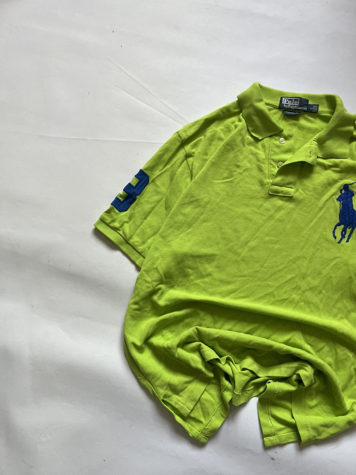 Polo Ralph Lauren Polo Ralph Lauren Striped Big Pony Polo Shirt Size US L / EU 52-54 / 3 - 4 Thumbnail