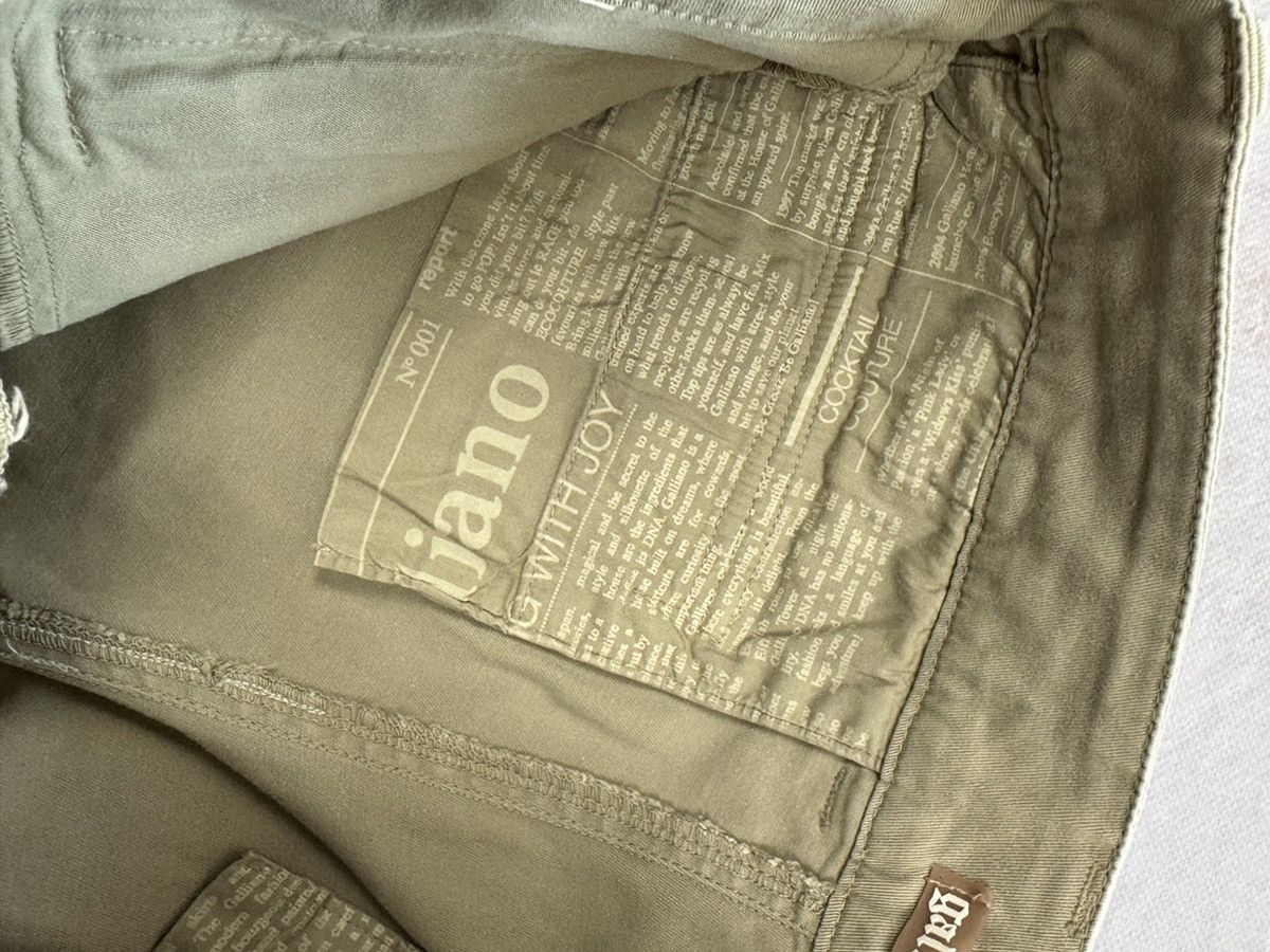 John Galliano Galliano Pants Avant Garde Y2K Vintage Size 28" / US 6 / IT 42 - 5 Thumbnail