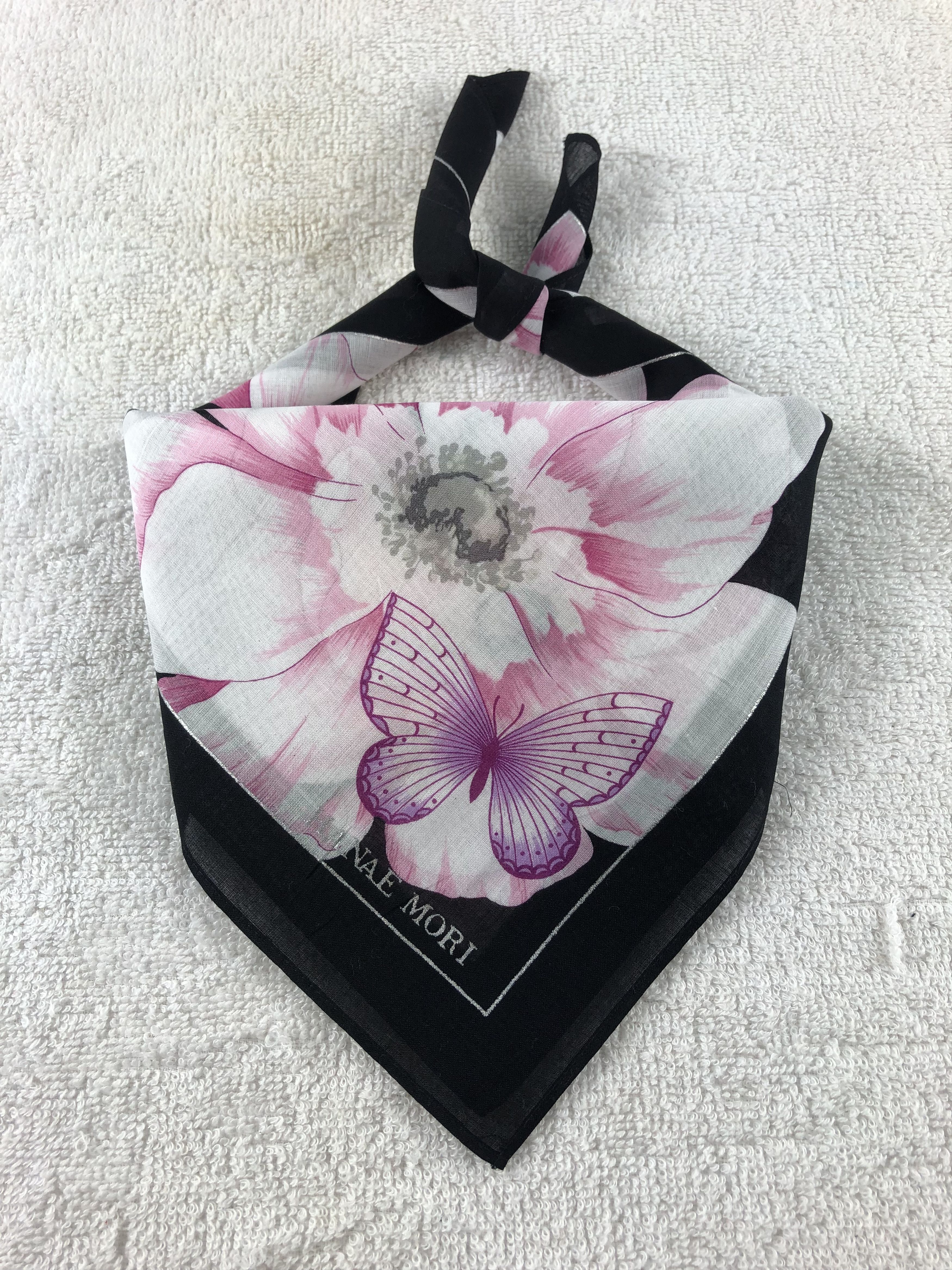 Hanae Mori × Japanese Brand × Vintage Hanae Mori Handkerchief / Bandana / Neckerchief Size ONE SIZE - 1 Thumbnail