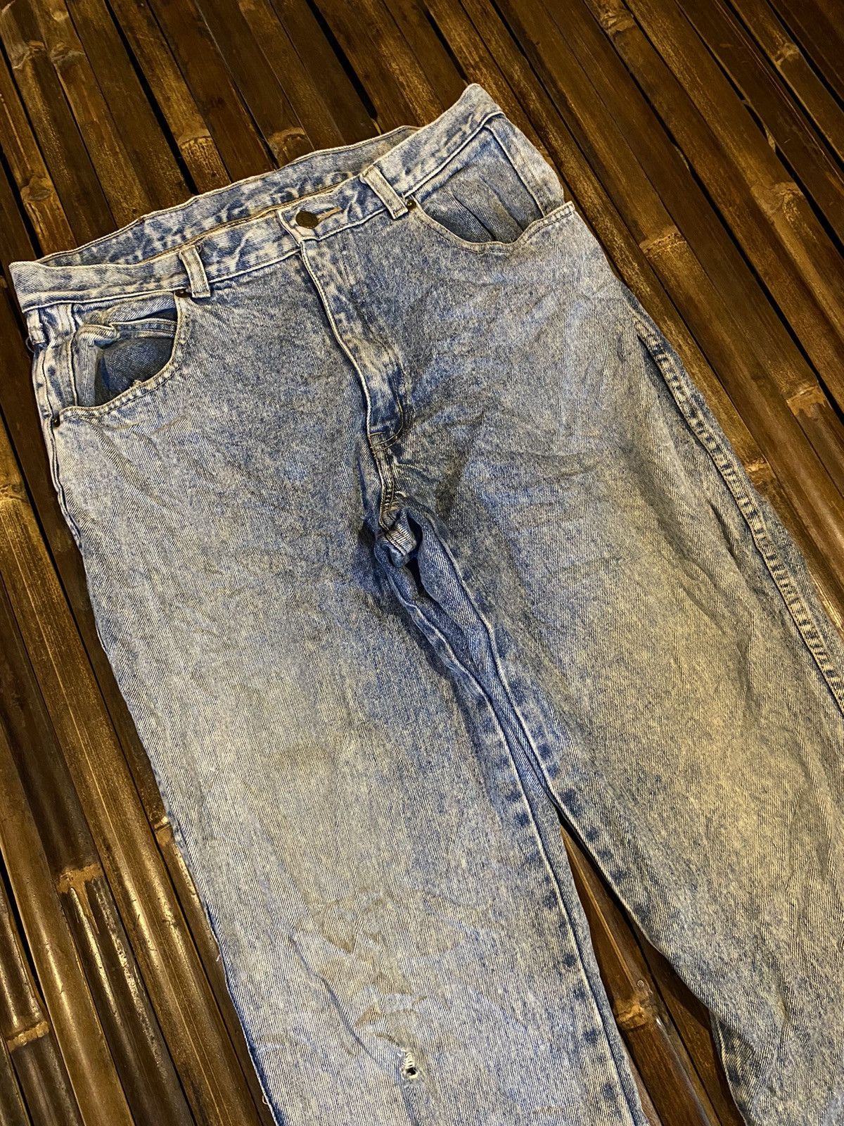 14th Addiction × 20471120 × If Six Was Nine RIVER DENIM PANTS Size US 32 / EU 48 - 2 Thumbnail