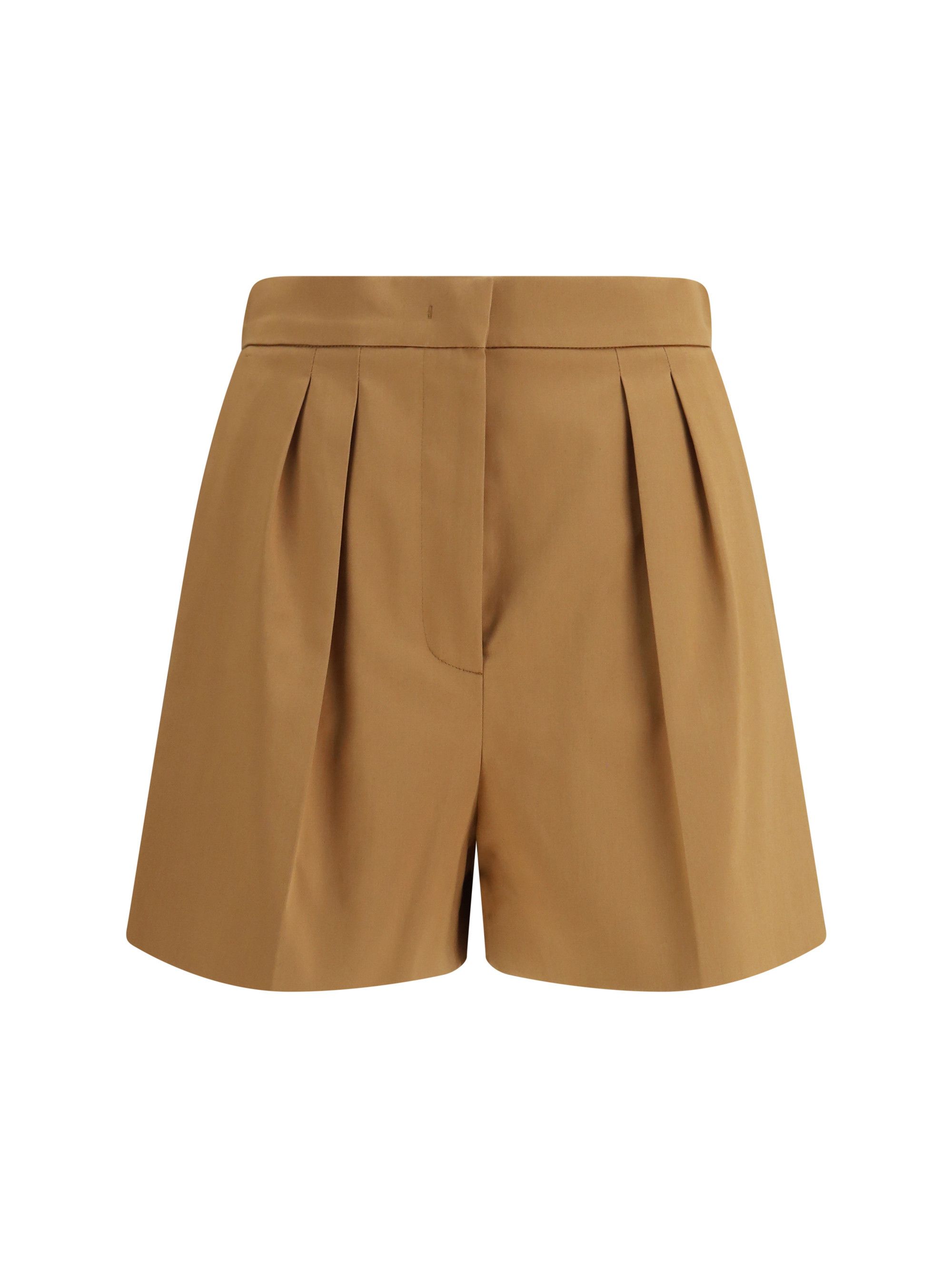 Max Mara Stretch cotton satin Shorts Size 30" / US 8 / IT 44 - 1 Thumbnail