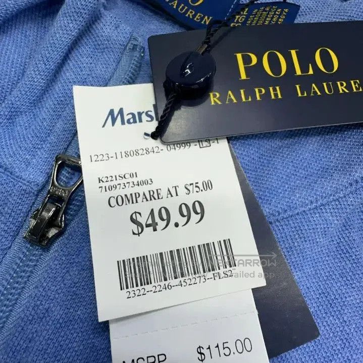 Polo Ralph Lauren Polo Ralph Lauren Solid Half. Size US XL / EU 56 / 4 - 7 Thumbnail