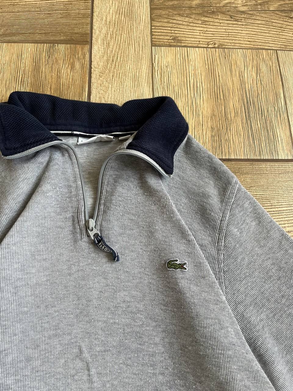 Lacoste 🔥 VINTAGE LACOSTE 1/4 ZIP — REAL ARCHIVE ENERGY, Size US XL / EU 56 / 4 - 6 Thumbnail