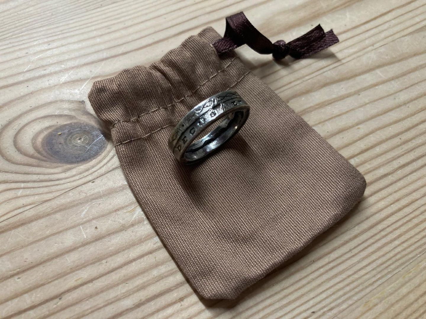Our Legacy Our Legacy Coin Ring Size L Size ONE SIZE - 3 Thumbnail