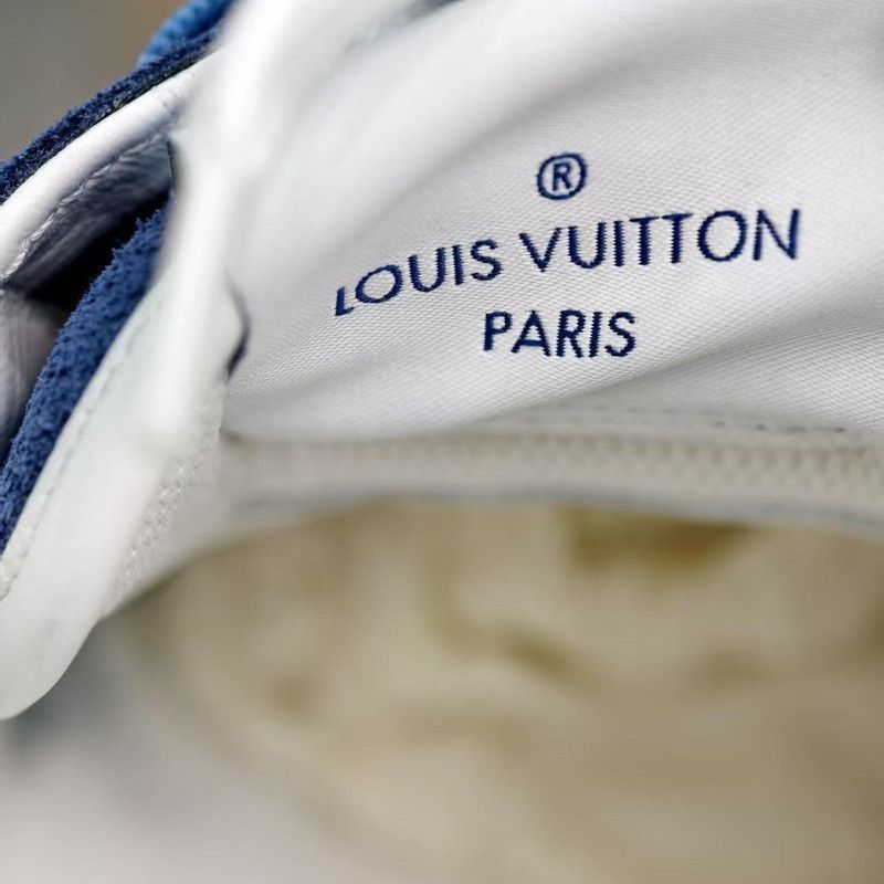 Louis Vuitton Louis Vuitton Ollie Leather Colorblock Sneaker -2508 Size US 9.5 / EU 42-43 - 6 Thumbnail
