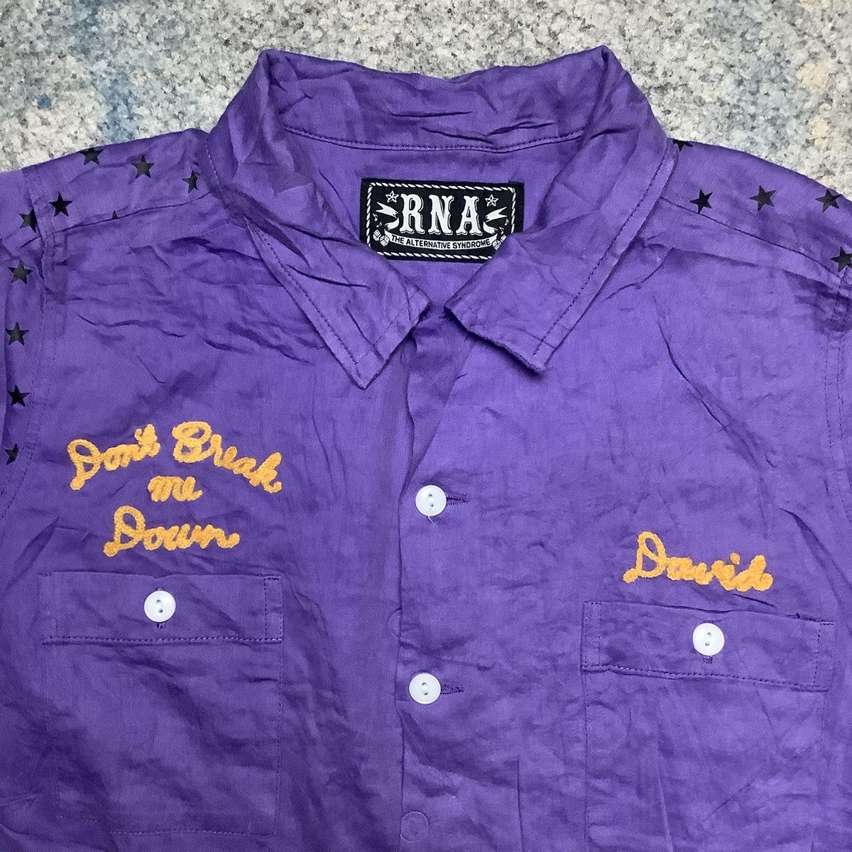 If Six Was Nine × Japanese Brand × Le Grande Bleu (L.G.B.) Vintage RNA Bikers Shirt Size US M / EU 48-50 / 2 - 3 Thumbnail