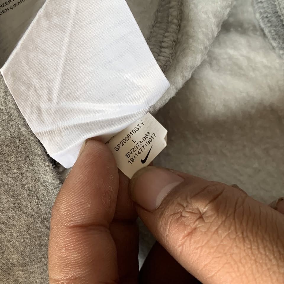 Nike Nike Hoodie Rework (Reworked) Anime One Piece Grey 1/1 Size US L / EU 52-54 / 3 - 7 Thumbnail