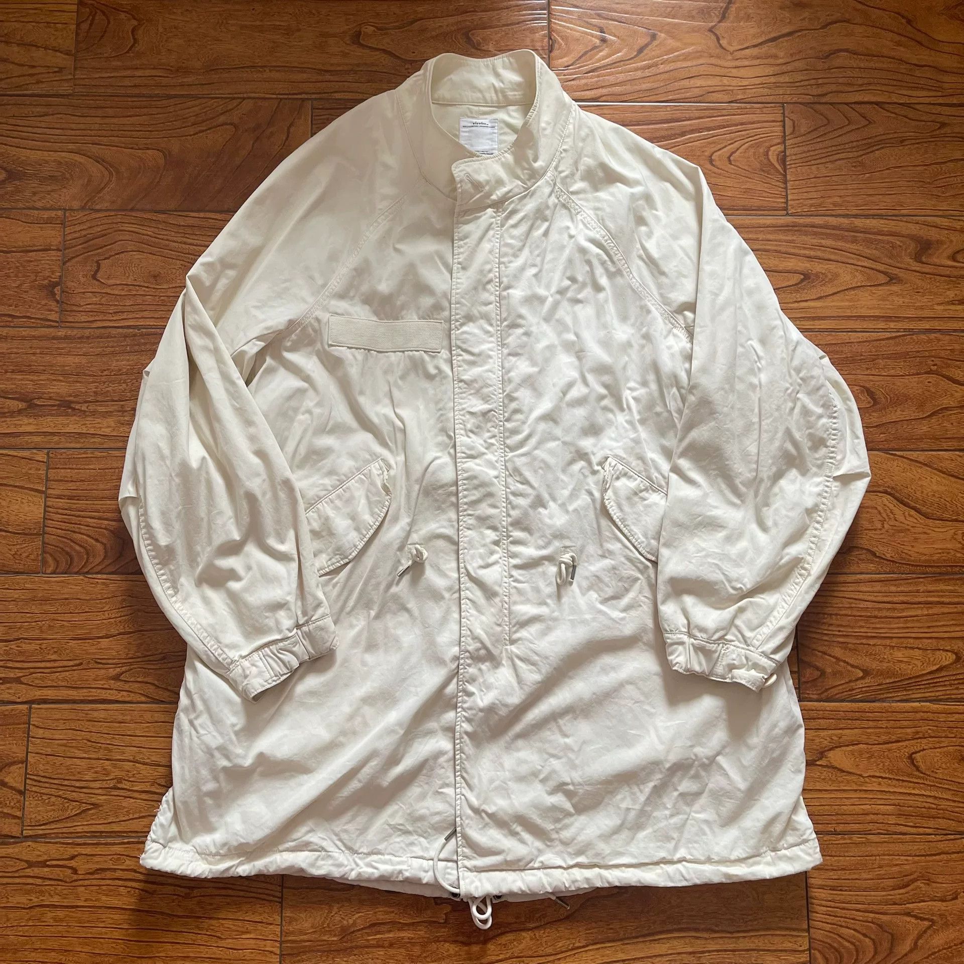 Visvim visvim six-five park parka in ivory Size US L / EU 52-54 / 3 - 1 Thumbnail