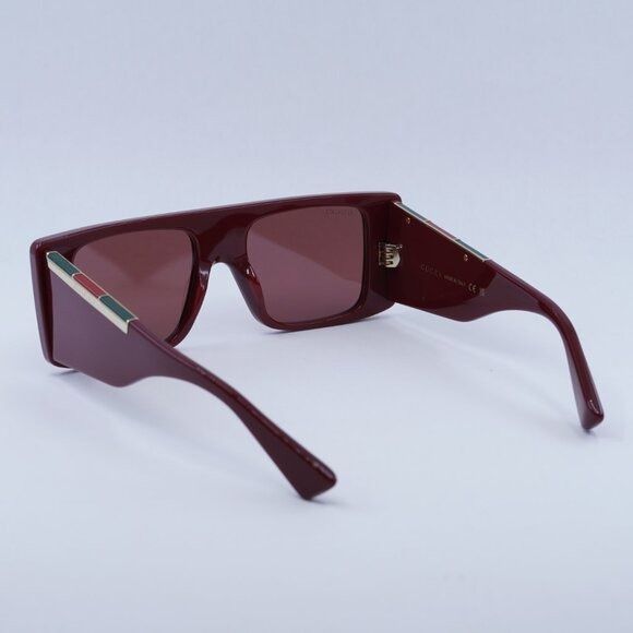 Gucci 🕶️ New Gucci GG1888S 004 Sunglasses - Burgundy Frame, Red Size ONE SIZE - 9 Thumbnail