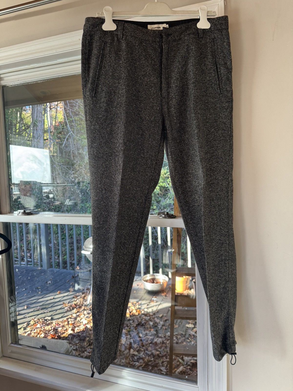 LA panoplie Cotton Blend Adjustable Hem Trousers Size US 34 / EU 50 - 1 Thumbnail