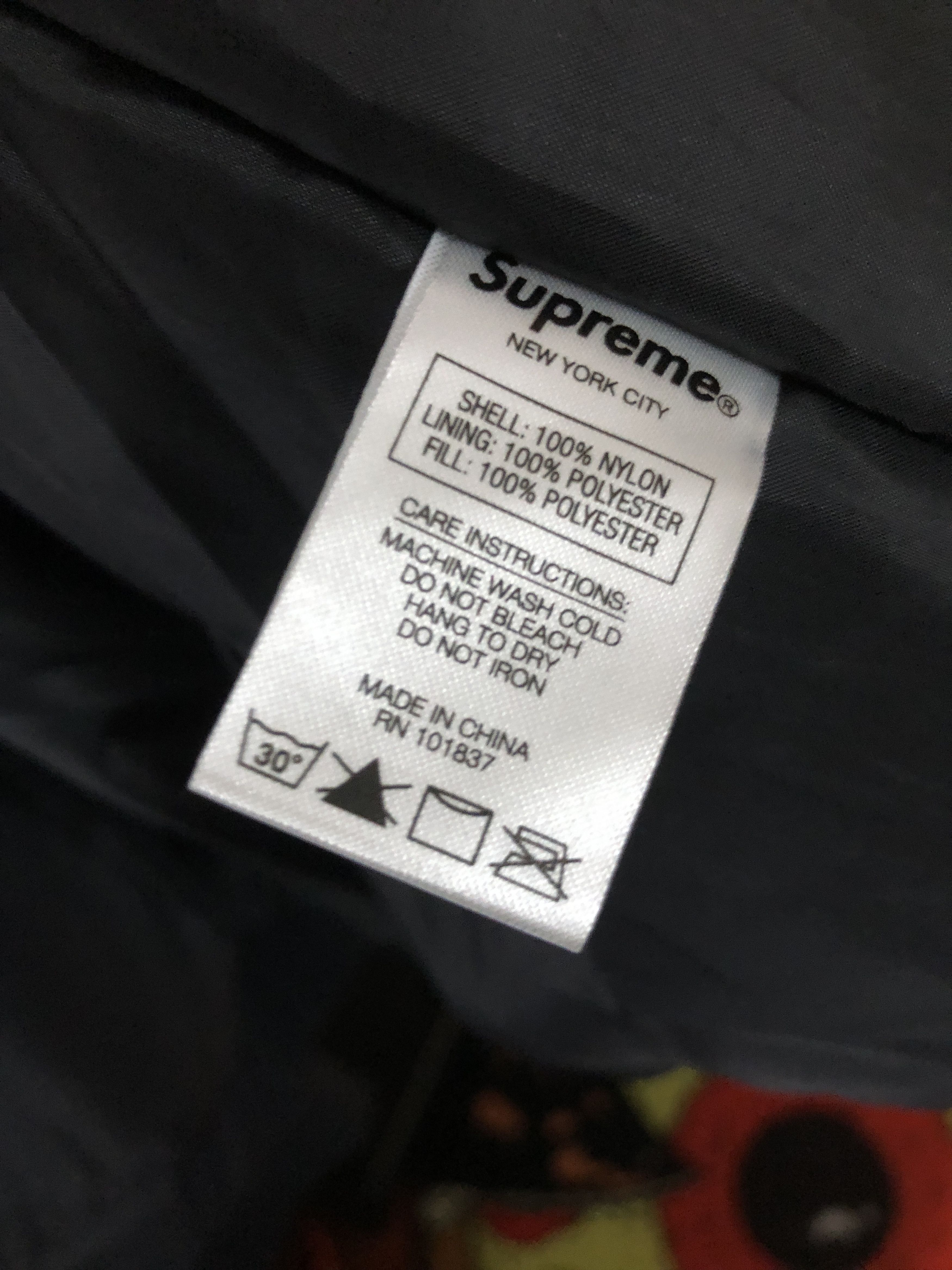 Fox Racing × Supreme Supreme Fox Racing Puffy Jacket Size US XL / EU 56 / 4 - 8 Thumbnail