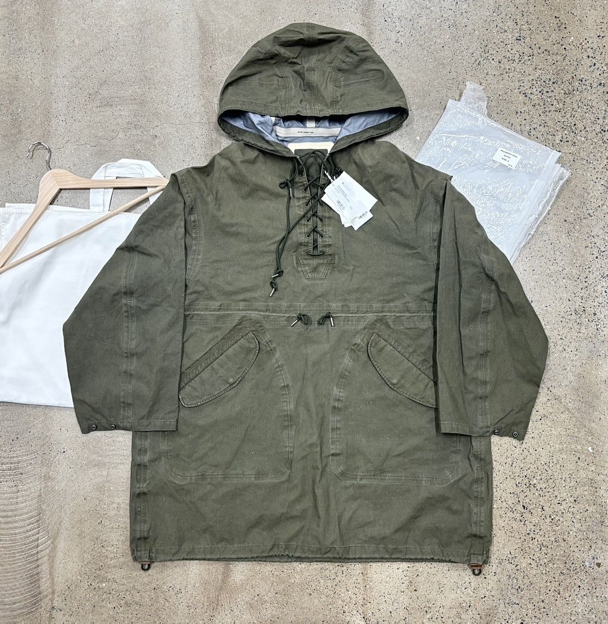 Visvim VISVIM 24aw Contrary Dept CHINOOK PONCHO 3L DMGD Size US M / EU 48-50 / 2 - 4 Thumbnail