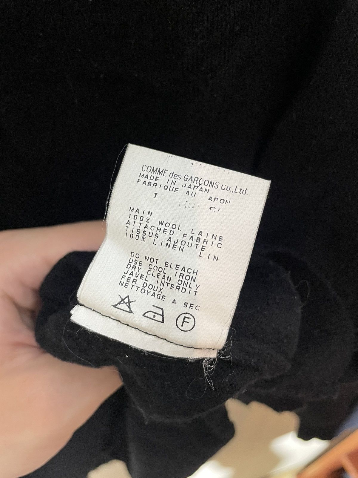 Comme des Garcons × Vintage Comme des Garçons 1997 vintage japanese turtleneck sweater Size US M / EU 48-50 / 2 - 13 Thumbnail