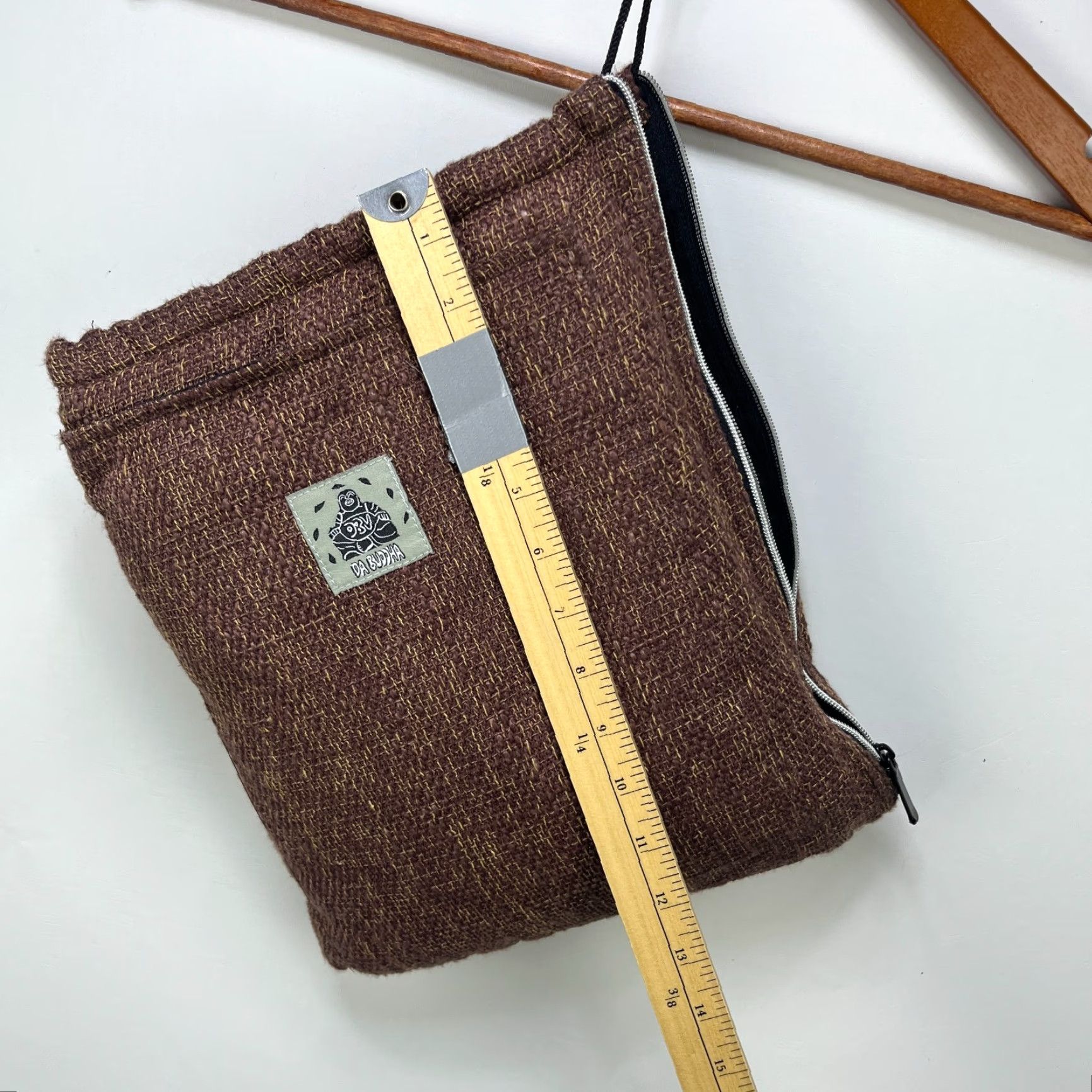Vintage Vintage Da Buddha Hemp DBV Travel Bag Carry Case Satchel blue OS Mens Hemp Size ONE SIZE - 7 Thumbnail