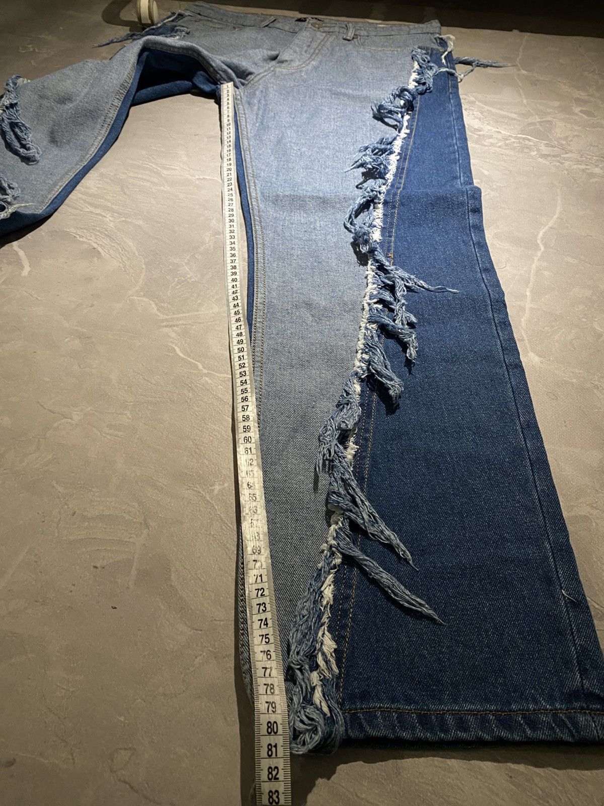 Japanese Brand Designer Archive Japanese Distressed Jean/ Number Nine Style Size US 32 / EU 48 - 13 Thumbnail