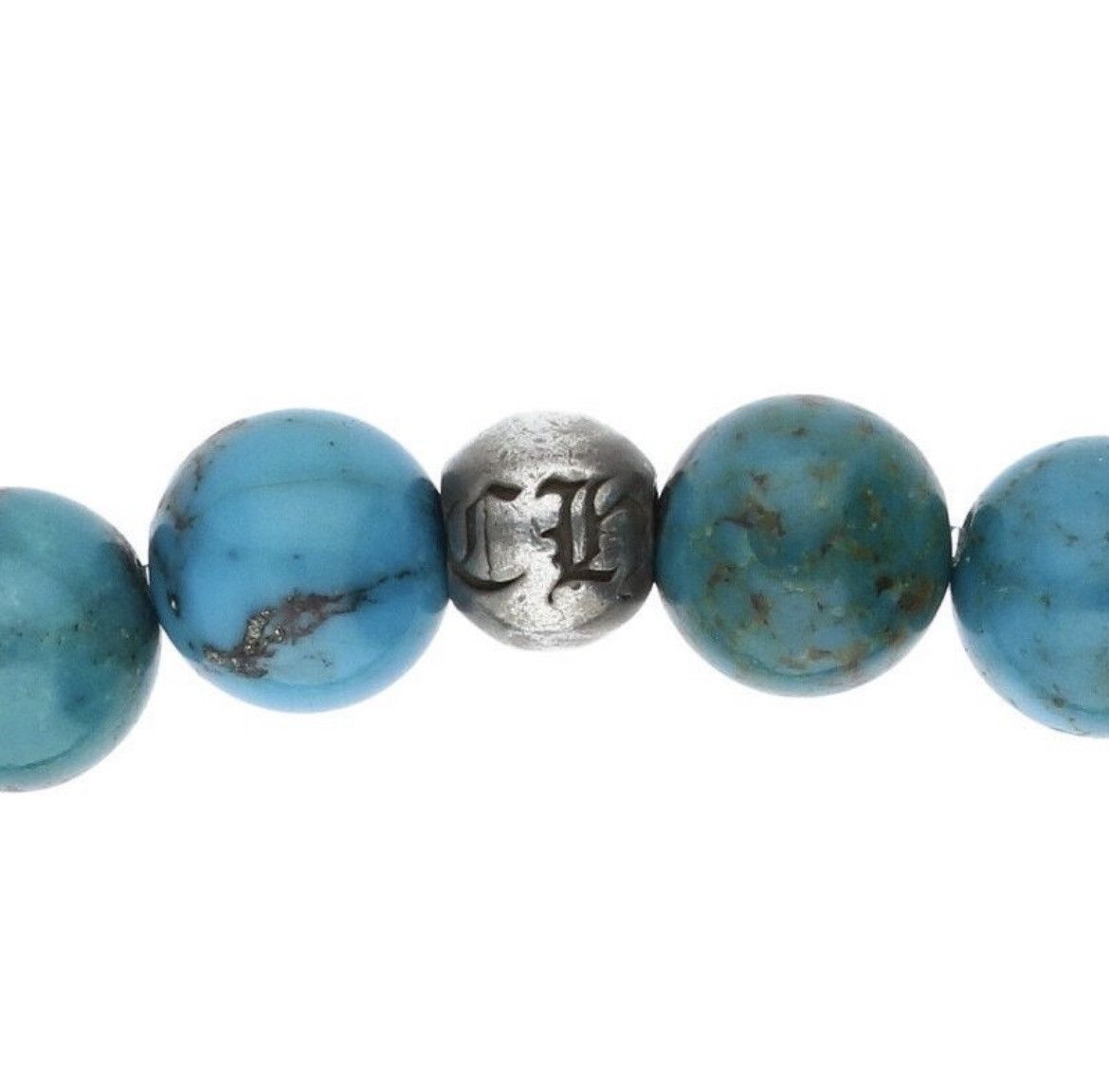 Chrome Hearts Chrome Hearts Turquoise Bead Bracelet Size ONE SIZE - 4 Thumbnail