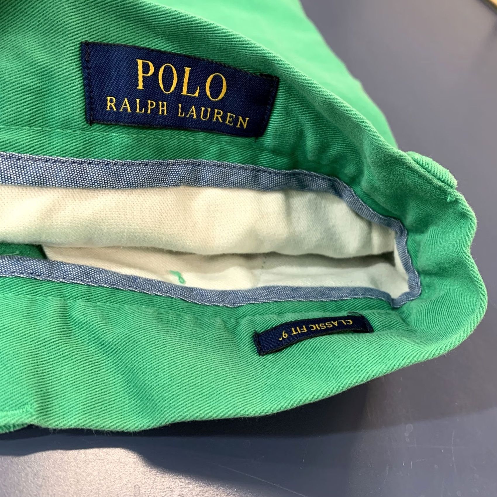 Polo Ralph Lauren Polo Ralph Lauren Chino Shorts Mens 32 Green Preppy Casual 32x9 Size US XS / EU 42 / 0 - 7 Thumbnail