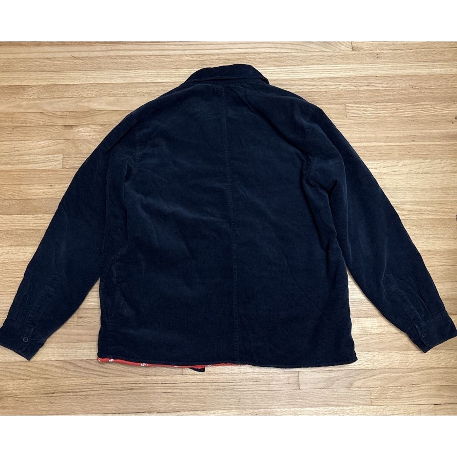 Supreme Supreme Men’s Corduroy M Quilted Blue Shirt w/ Pockets FW17 Size US M / EU 48-50 / 2 - 9 Thumbnail