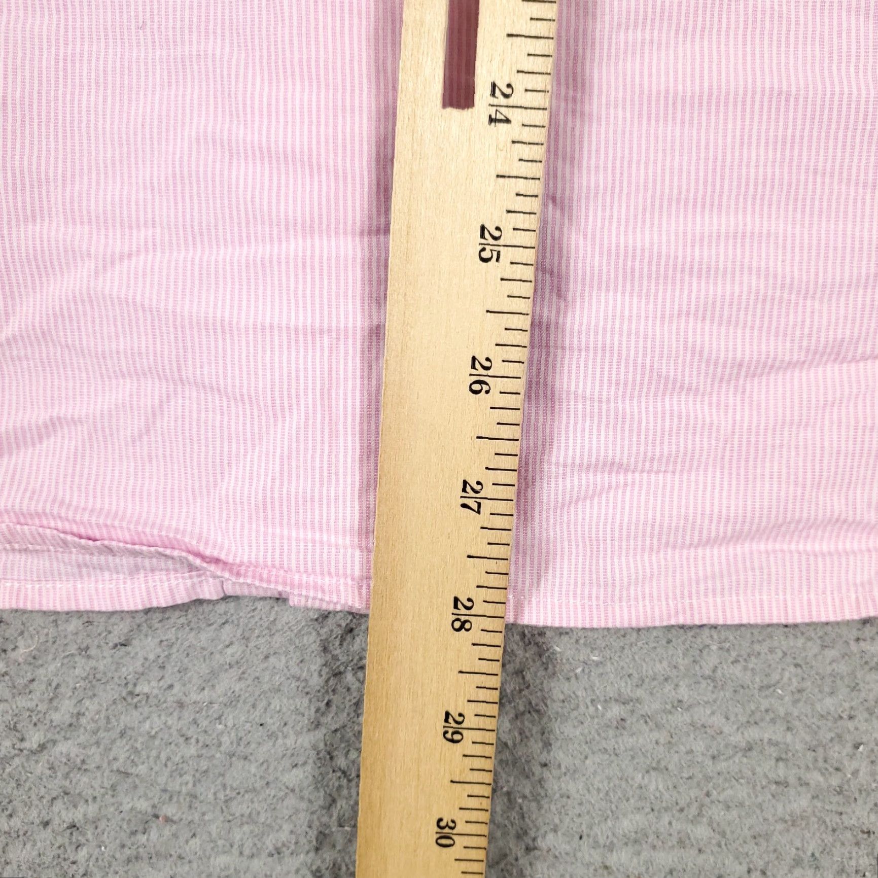 American Eagle Outfitters American Eagle Shirt Mens Small Pink Striped Button-Up Long Sleeve Casual Size US S / EU 44-46 / 1 - 6 Thumbnail