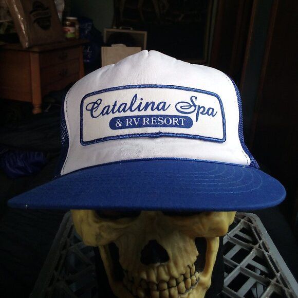 Other DS Vintage Catalina Spa & RV Resort Patch Snap Trucker Hat Size ONE SIZE - 1 Thumbnail