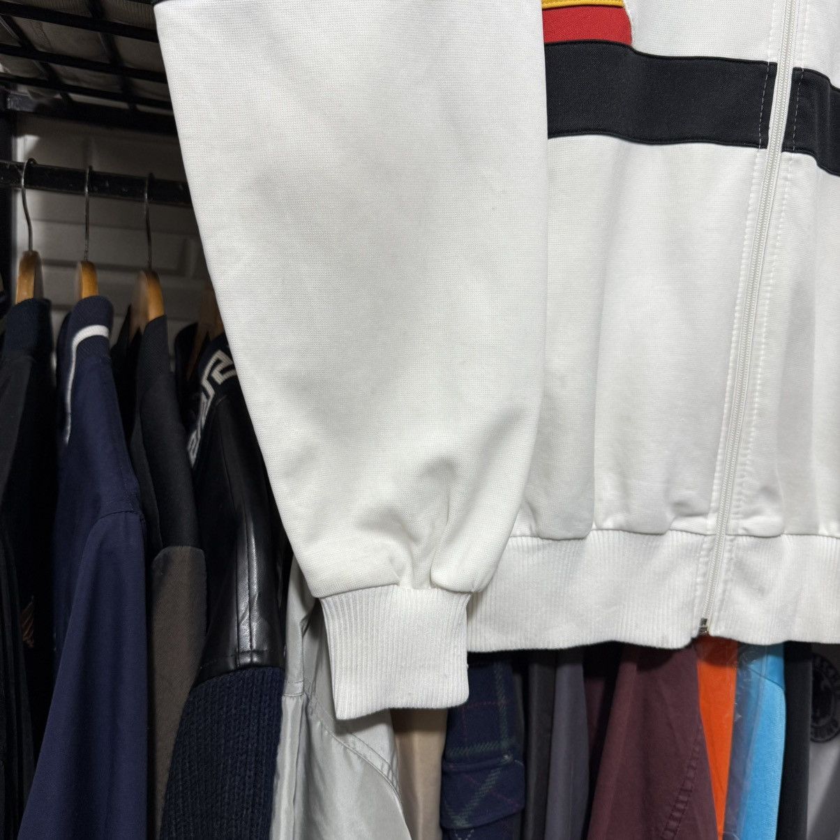 Vintage Vintage adidas 80s germany track top Size US M / EU 48-50 / 2 - 5 Thumbnail