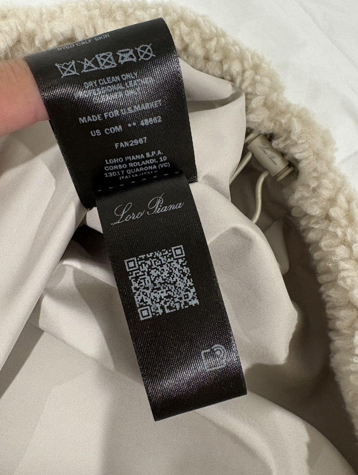 Loro Piana Loro Piana SUEDE-TRIMMED CASHMERE SILK-BLEND FLEECE HALF-ZIP Size US XL / EU 56 / 4 - 14 Thumbnail