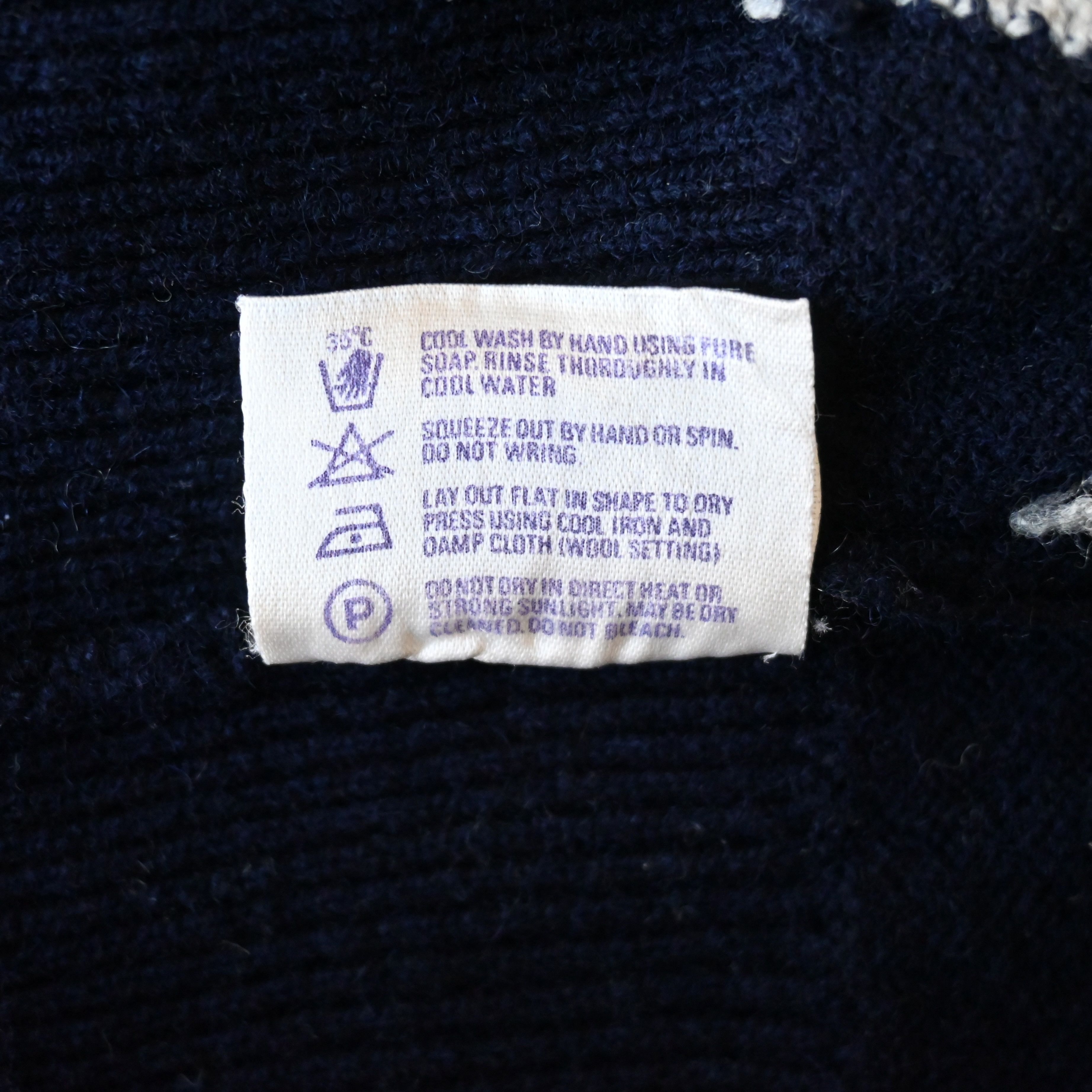 Vintage VTG 1990s BRAEMAR argyle pure wool sweater, made in Scotland Size US S / EU 44-46 / 1 - 14 Thumbnail