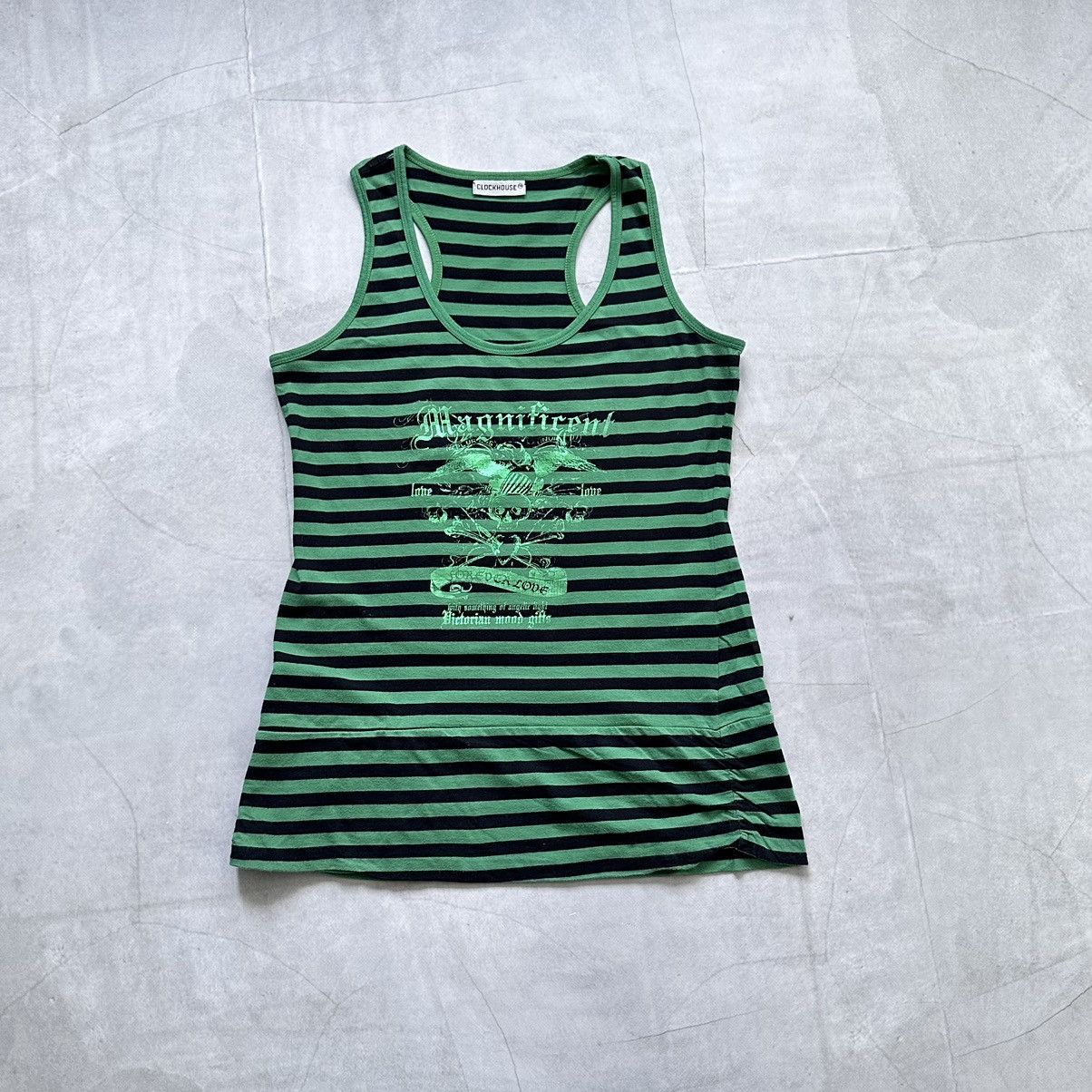 Hysteric Glamour × Undercover Striped Punk Skull Hysteric Glamour Style T Shirt Tank Top Size L / US 10 / IT 46 - 5 Thumbnail