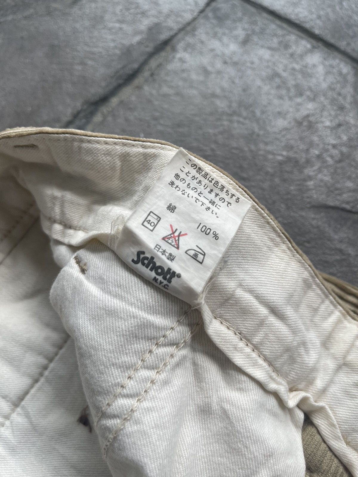 Military Schott Vintage JAPAN MADE Schott Nyc Combat Trousers Grailed