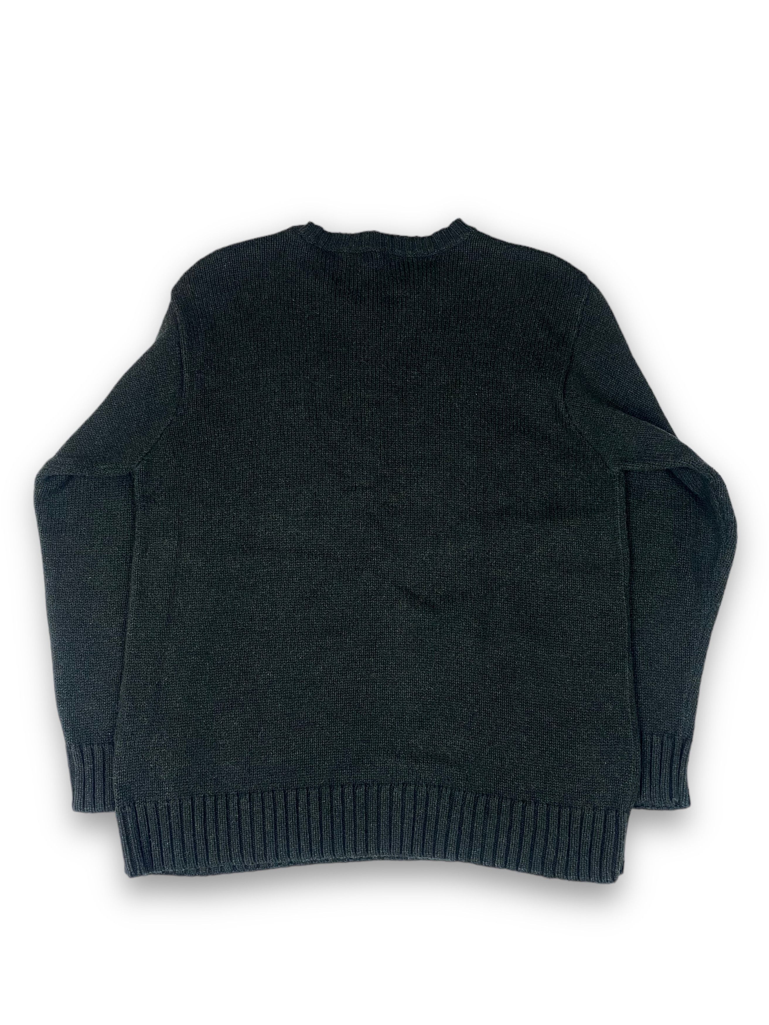 Polo Ralph Lauren Vintage POLO RALPH LAUREN Grey Graphite Thick Sweater M592 Size US S / EU 44-46 / 1 - 7 Thumbnail