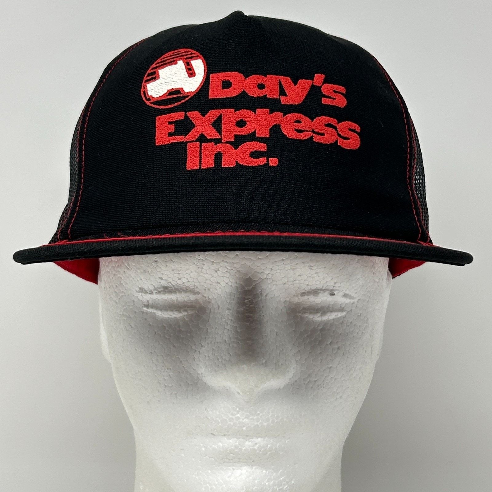 Vintage Vintage 80s Days Express Inc Trucker Hat Baseball Cap USA Size ONE SIZE - 2 Thumbnail