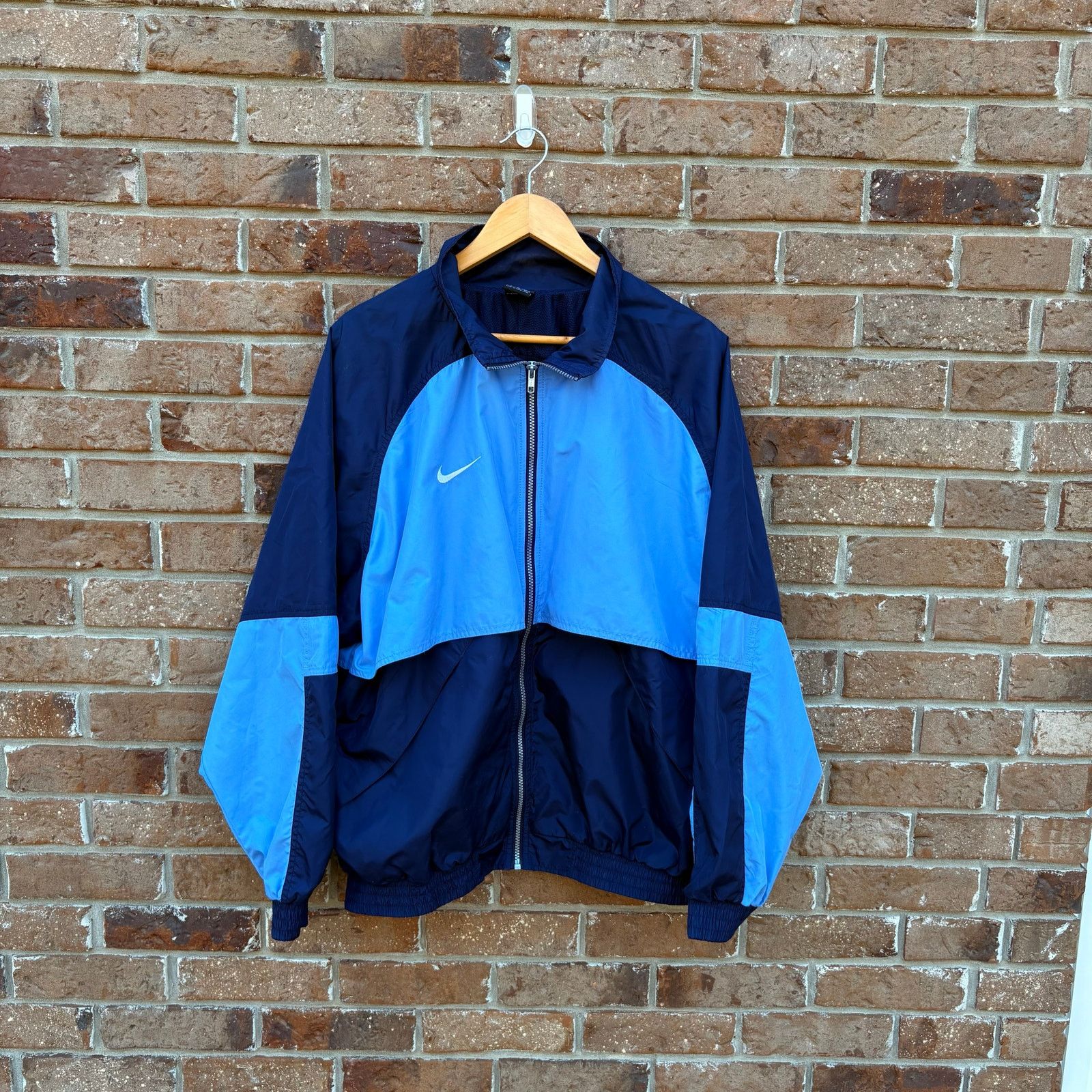 Nike × Nike ACG × Vintage Vintage Baggy Y2K Nike Track Jacket XL Size US XL / EU 56 / 4 - 1 Thumbnail