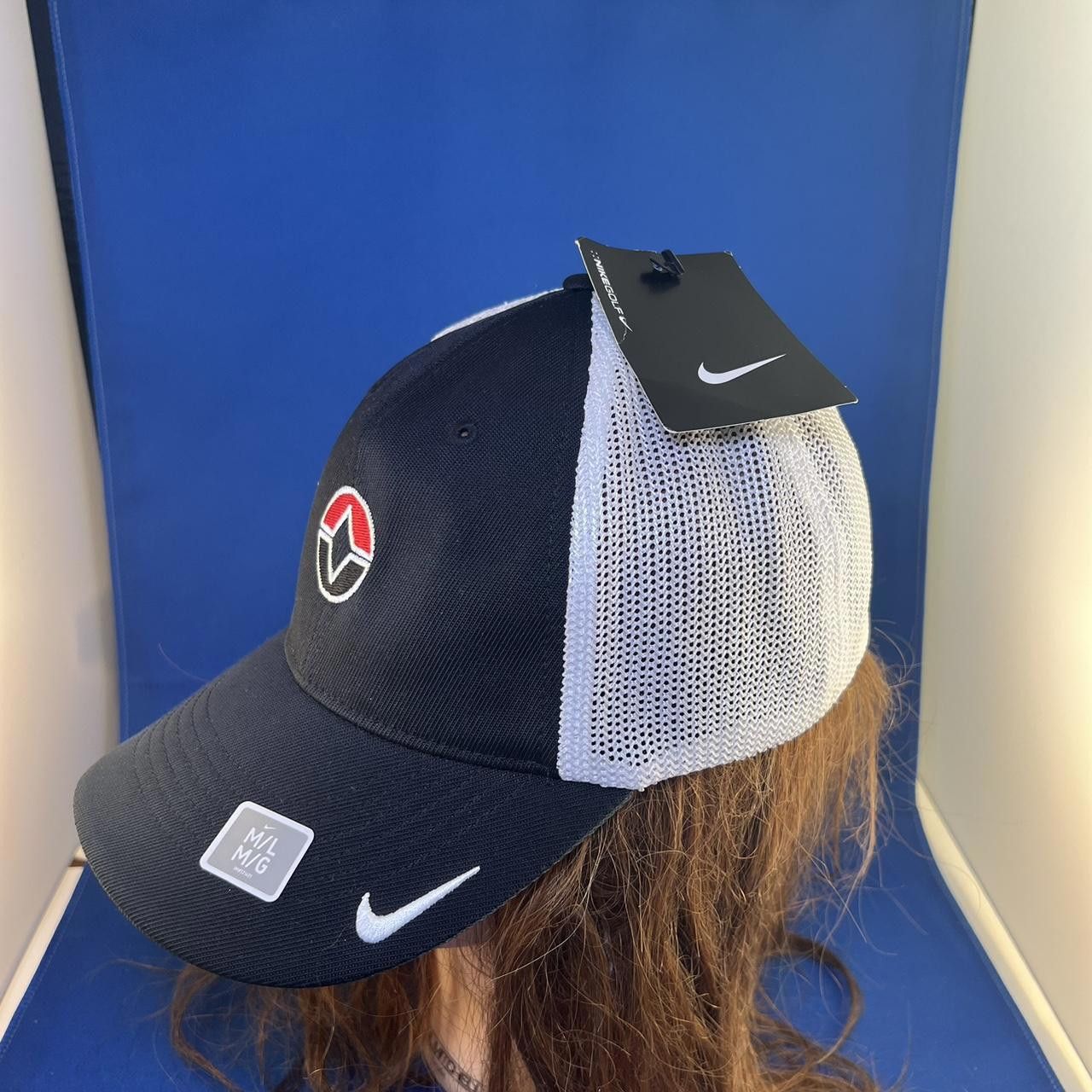 Nike Nike Black and White Adjustable Cap with Logo Size ONE SIZE - 3 Thumbnail