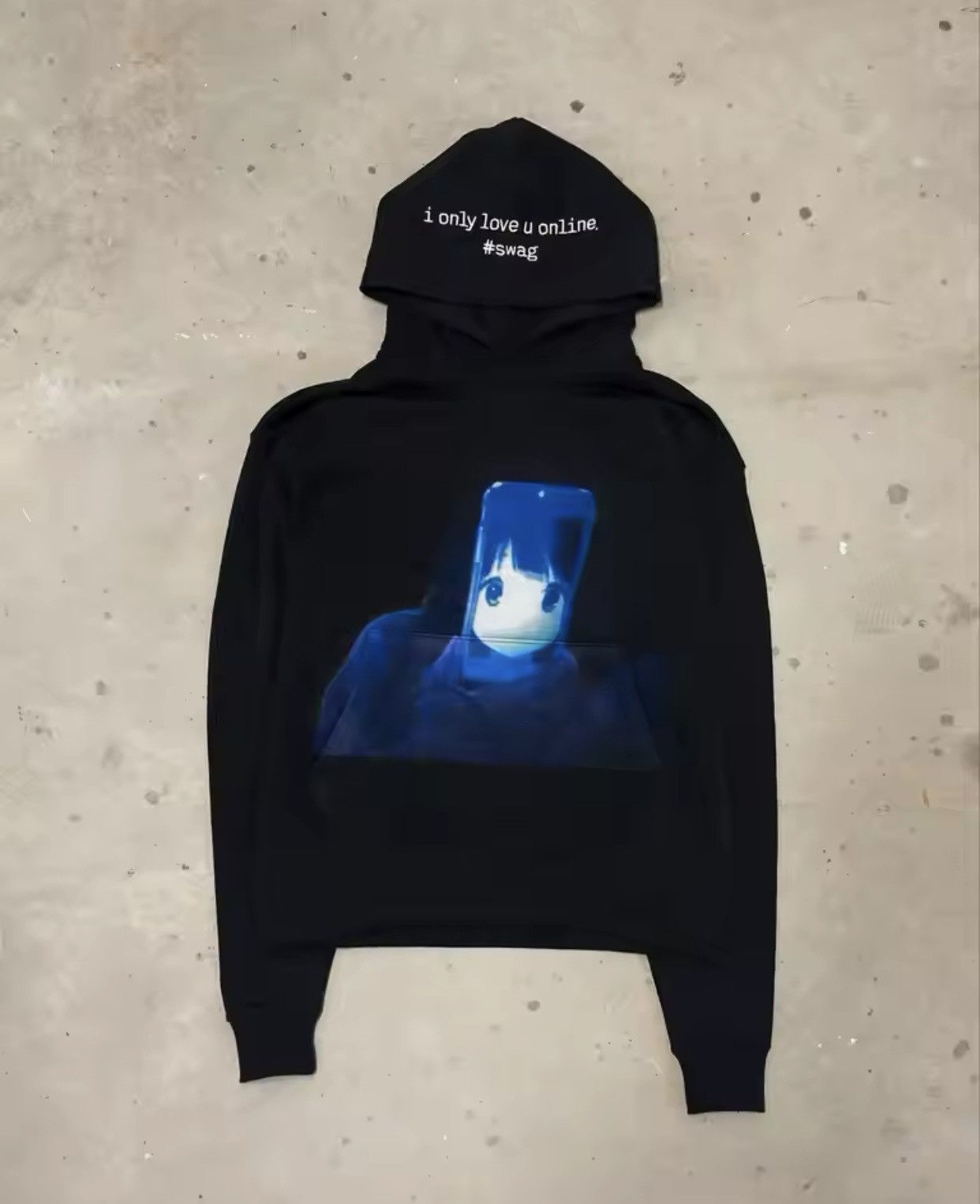 Japanese Brand Harajuku Thickened Hip Hop Save Me Hoodie Oversized Size US XXL / EU 58 / 5 - 1 Thumbnail