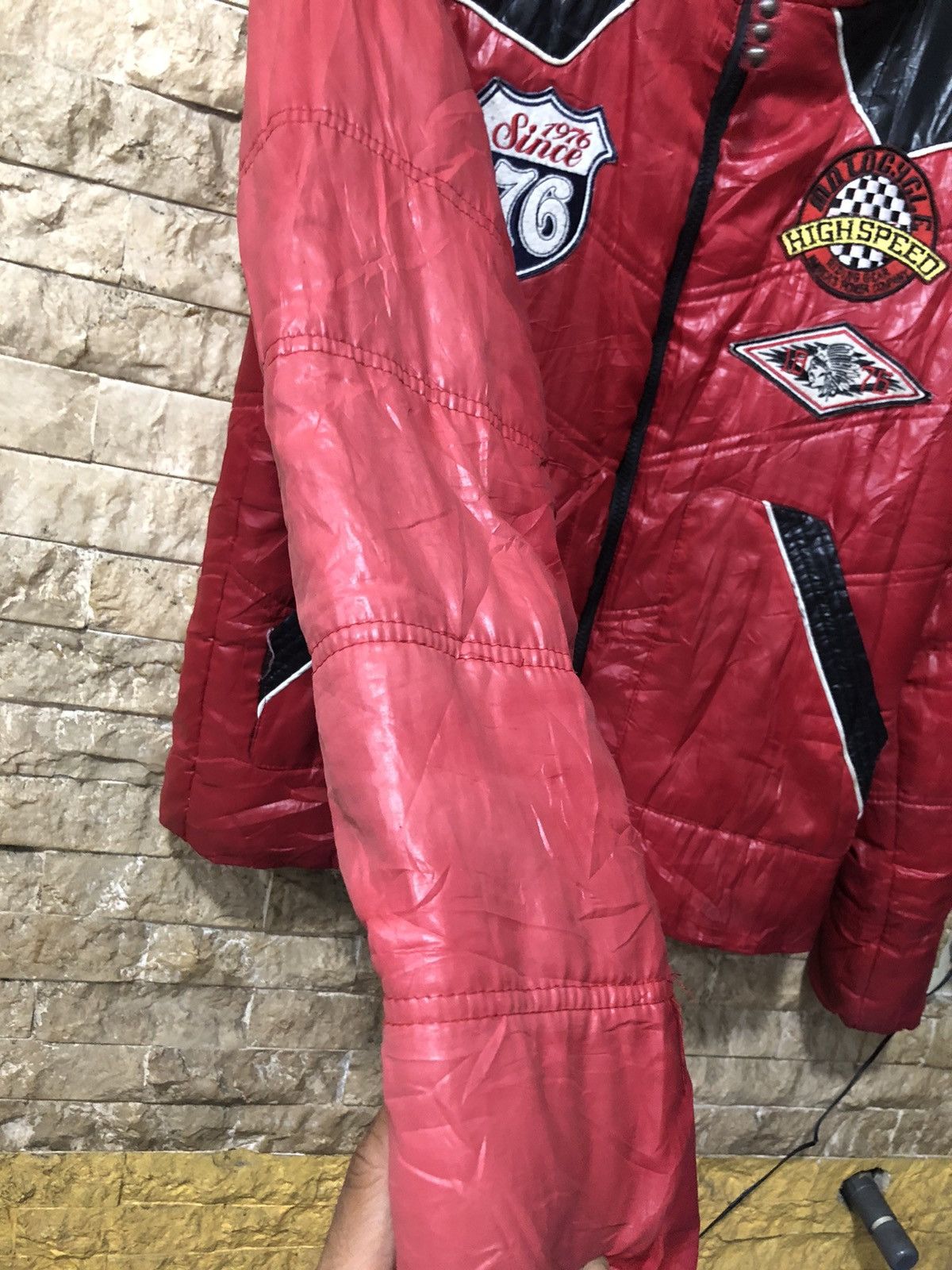 Indian Motorcycle × Japanese Brand Clone.dev Motorcycle Puffer Jacket Size US M / EU 48-50 / 2 - 6 Thumbnail